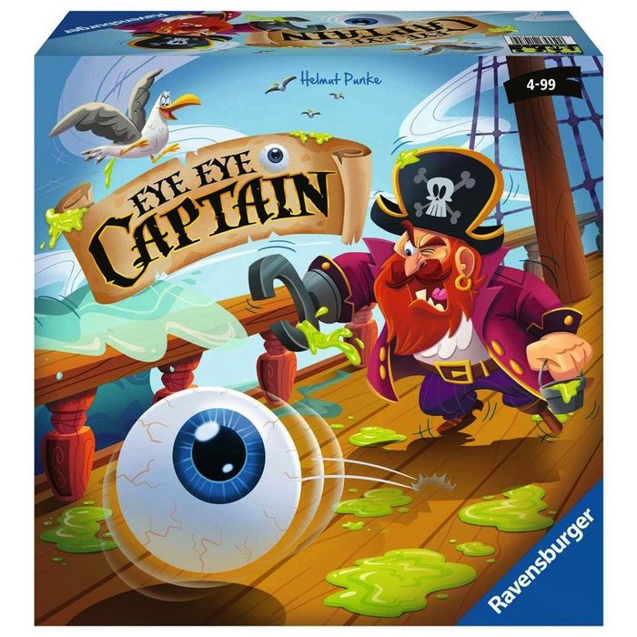 Ravensburger Spiel Kinderspiel Aktions- & Geschicklichkeitsspiel Eye Eye Captain 21470