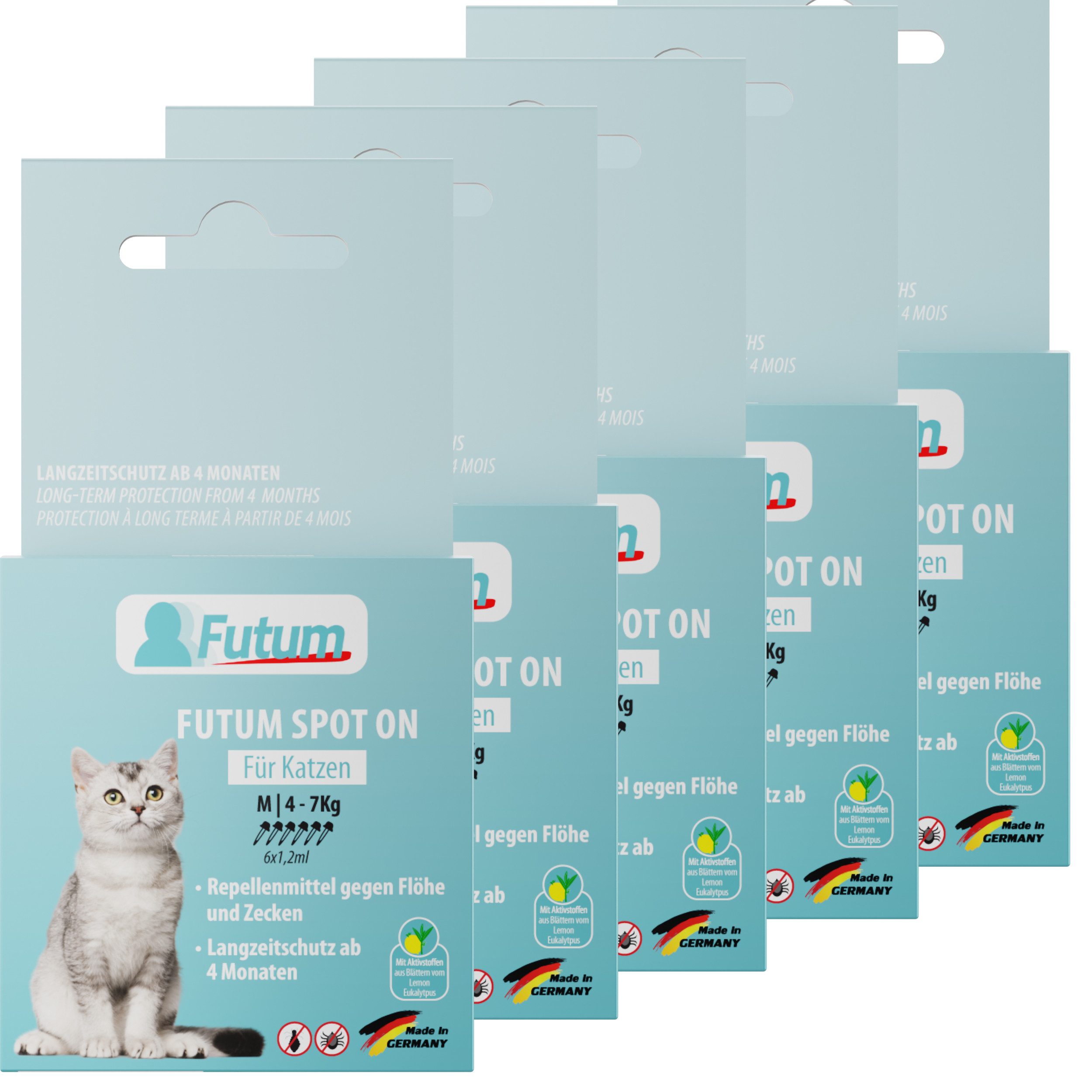 Zeckenschutzmittel Spot on für Katzen