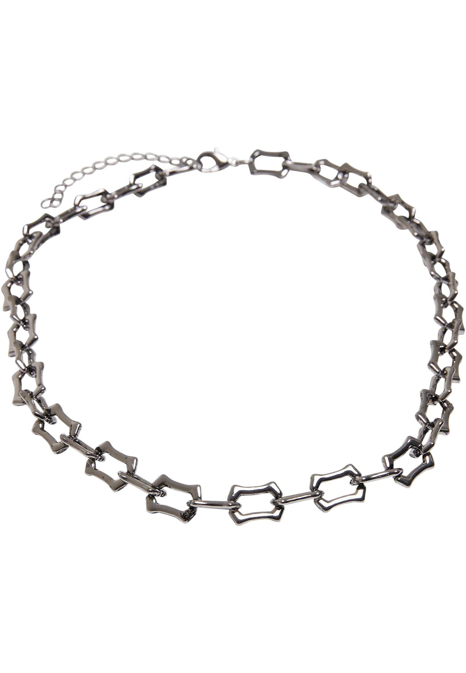 URBAN CLASSICS Schmuckset Accessoires Chunky Chain Necklace (1-tlg) antiquesilver