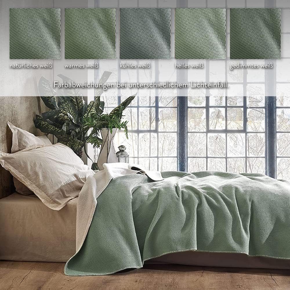 Wohndecke BOHORIA® Kuscheldecke Soft Waffle 110x170cm, BOHORIA günstig online kaufen