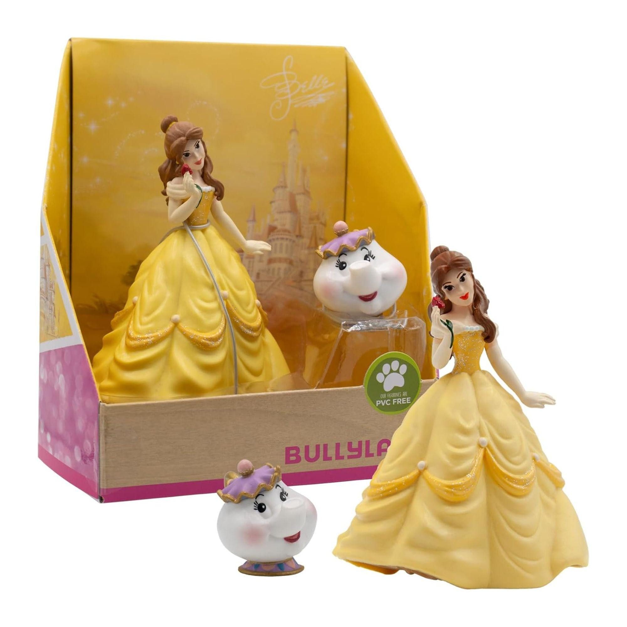 BULLYLAND Spielfigur Belle und Madame Pottine (13436) - Die Schöne und Das Biest
