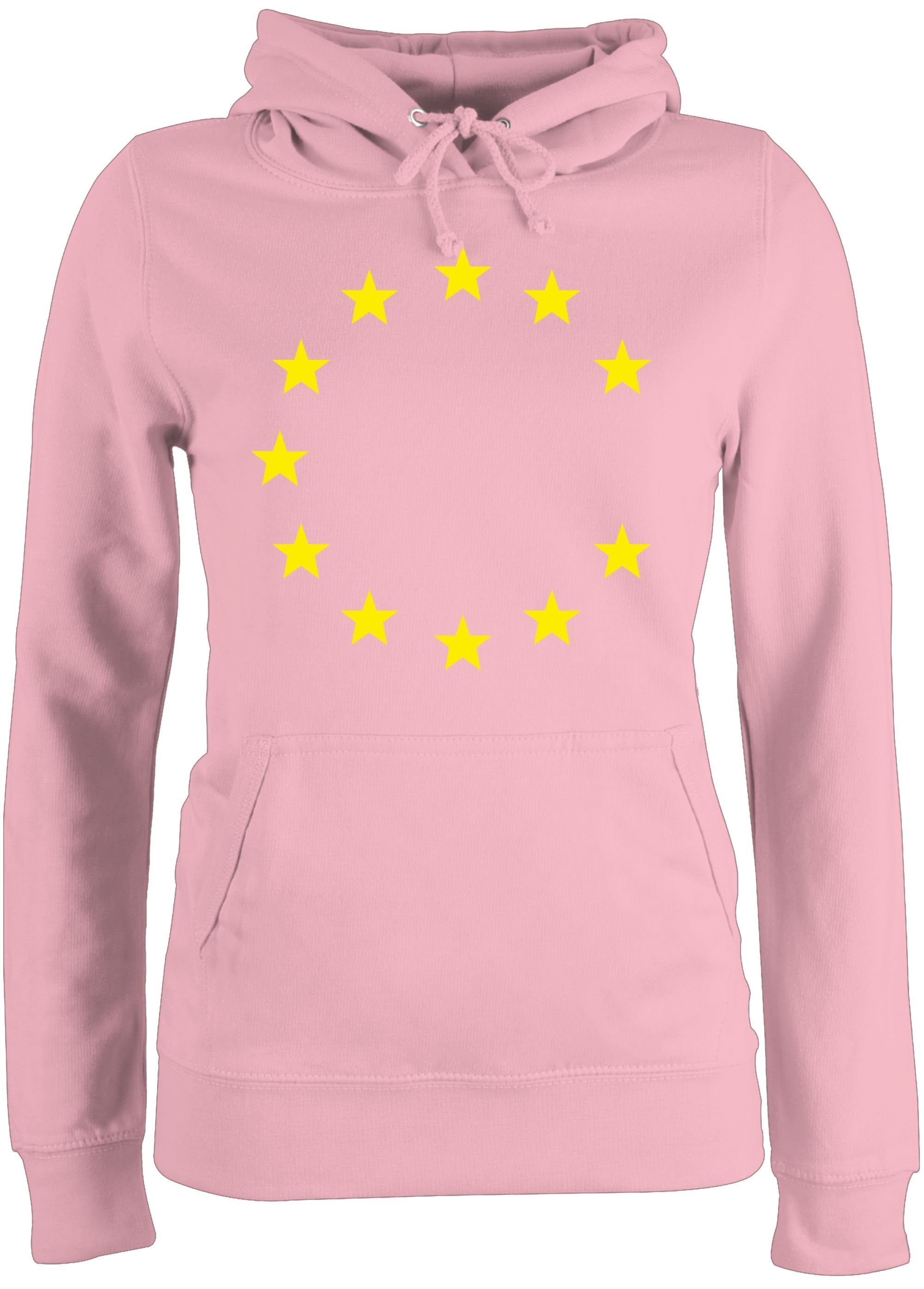 Europa 11 Sterne Brexit Damen Hoodie und Kapuzenpullover für Frauen Statement Shirts