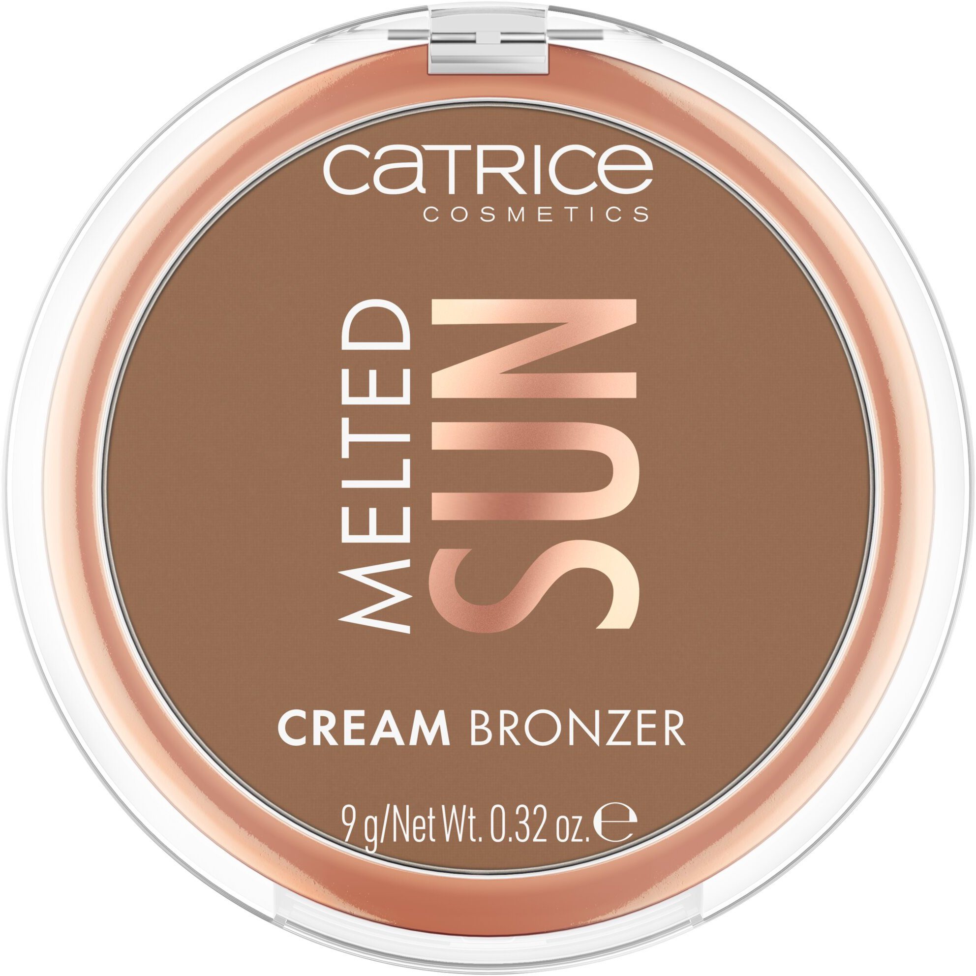 Bronzer-Puder Sun mattes Catrice Melted Cream Bronzer, Finish Langanhaltendes, 3-tlg.,