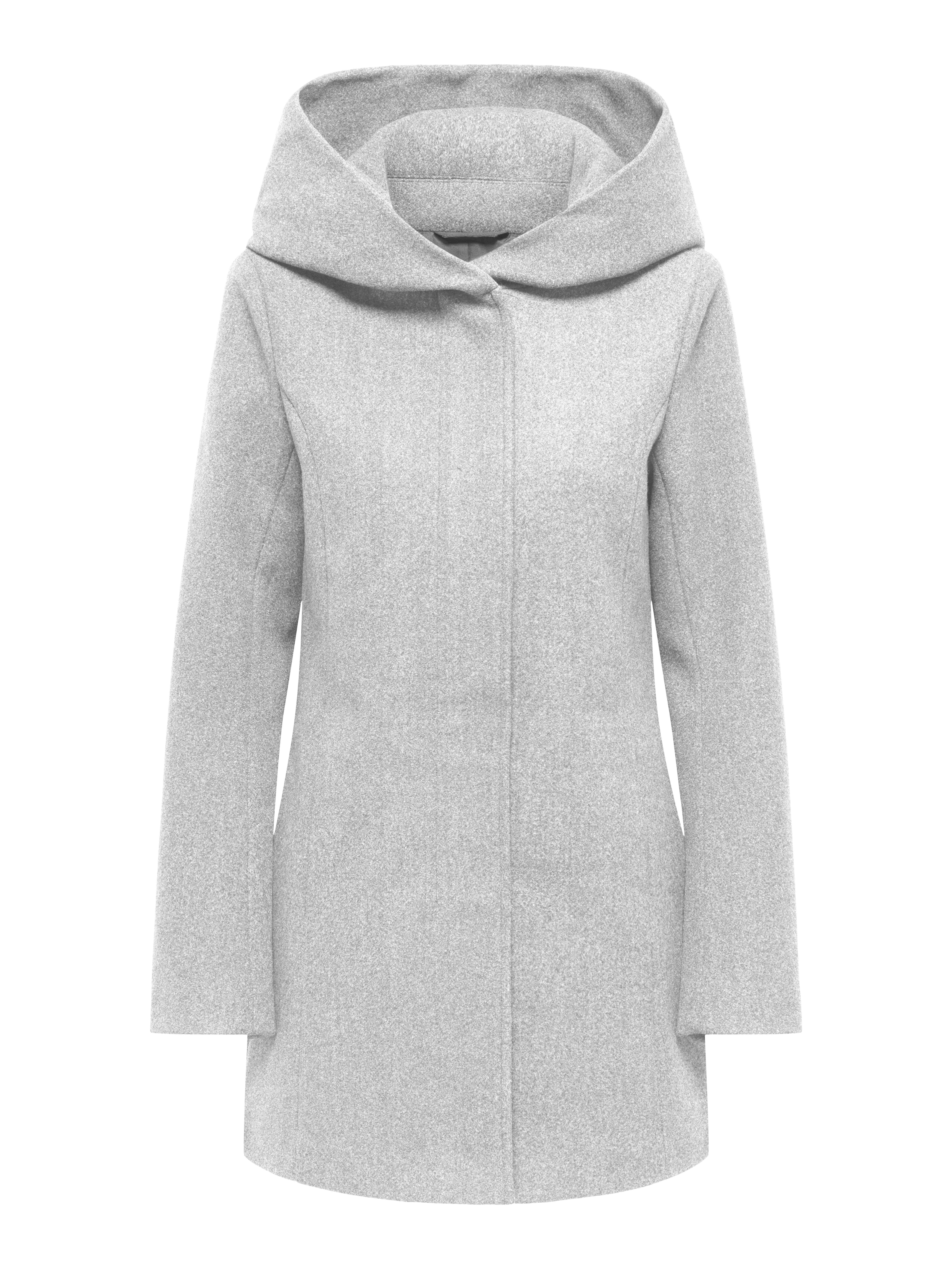 ONLY Langjacke ONLBLAKE HOOD COAT CC OTW Kunstfaser, Eingrifftaschen