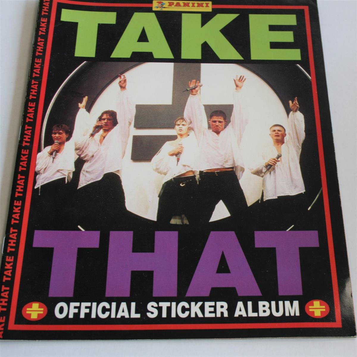 Panini Sammelkarte TAKE THAT - Sammelsticker - Album . GEBRAUCHT: Zustand siehe Bild