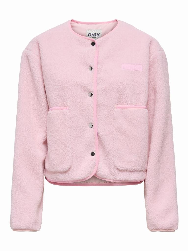 ONLY Blusenblazer ONLBABY L/S TEDDY POCKET JACKET PNT