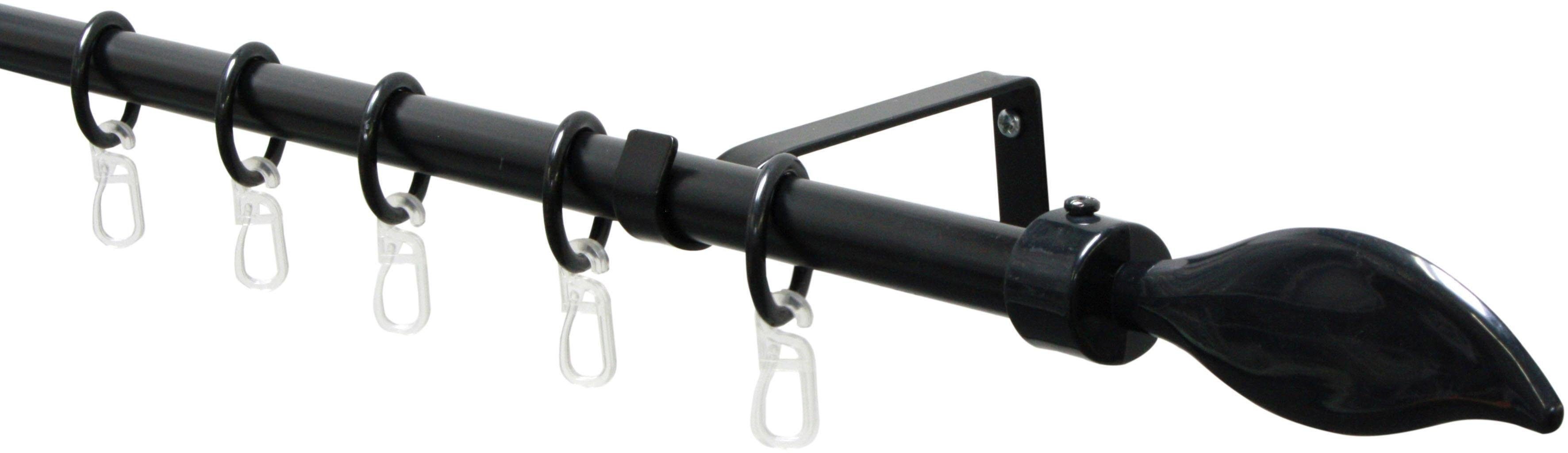 GARDINIA Gardinenstange Set Metall, 1-läufig, ausziehbar, günstig online kaufen