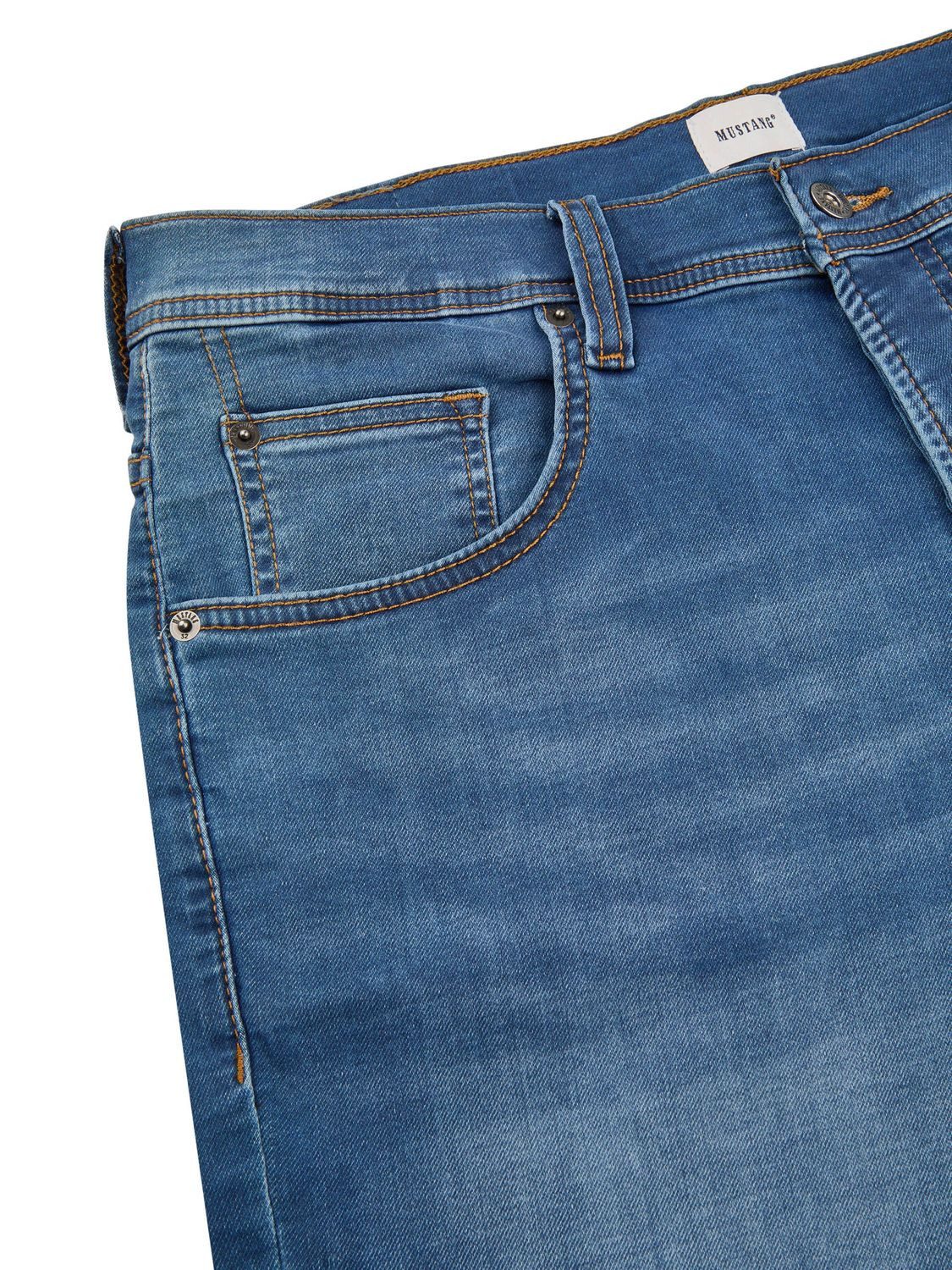 MUSTANG Jeansshorts Herren Shorts Chicago Real X Regular Fit Bermudashorts mit Stretch