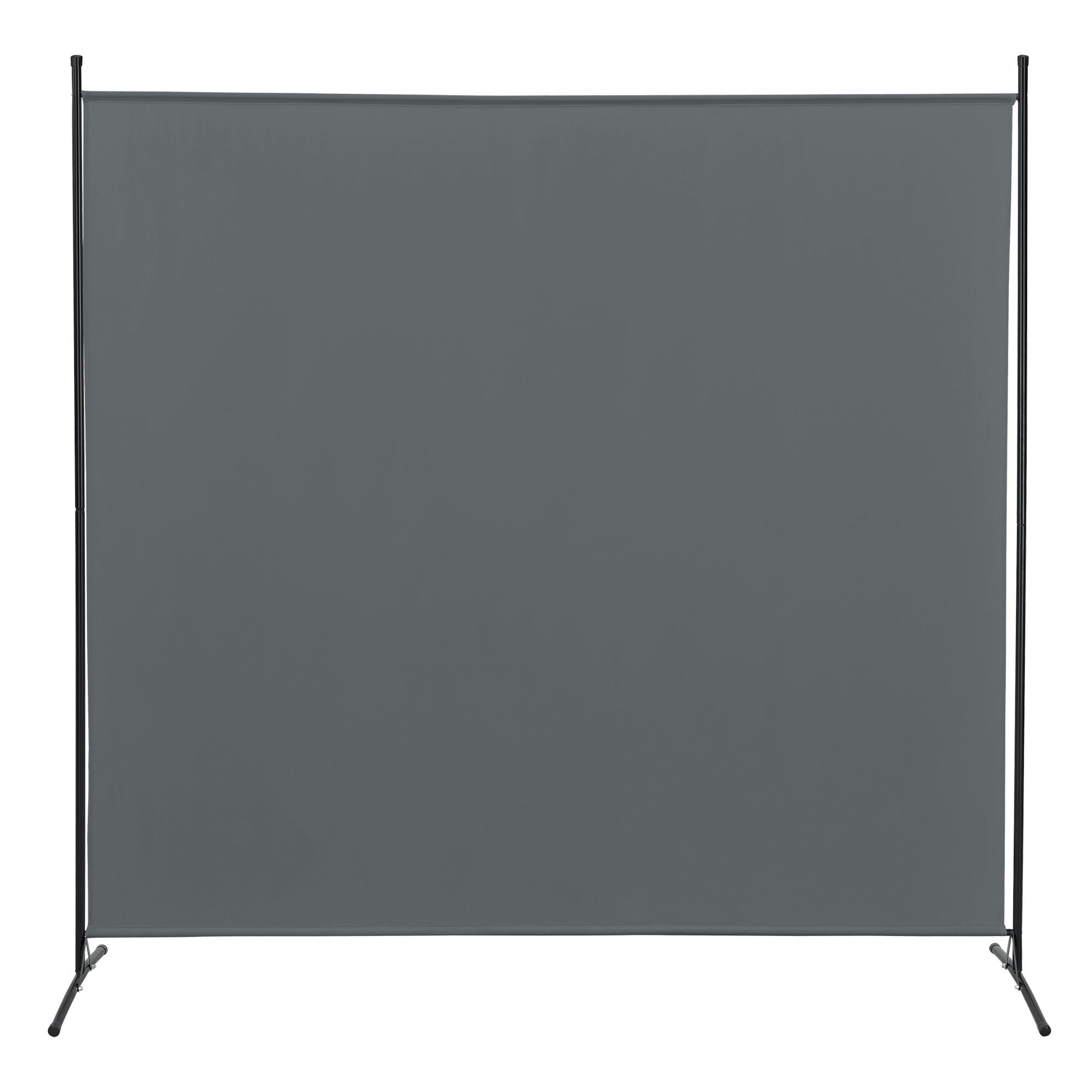 en.casa Paravent, »Tarazona« Sichtschutz Outdoor 176x175cm Dunkelgrau günstig online kaufen