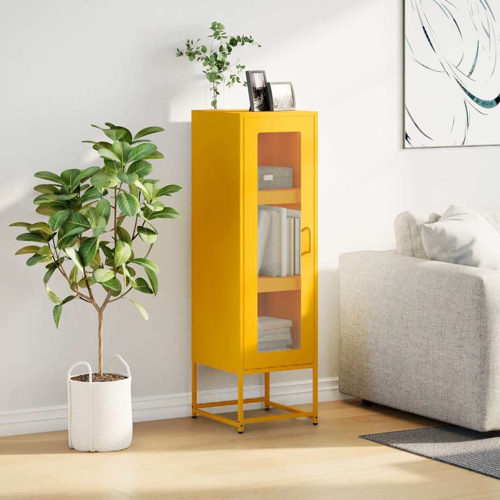 vidaXL Highboard Highboard Senfgelb 36x39x123 cm günstig online kaufen