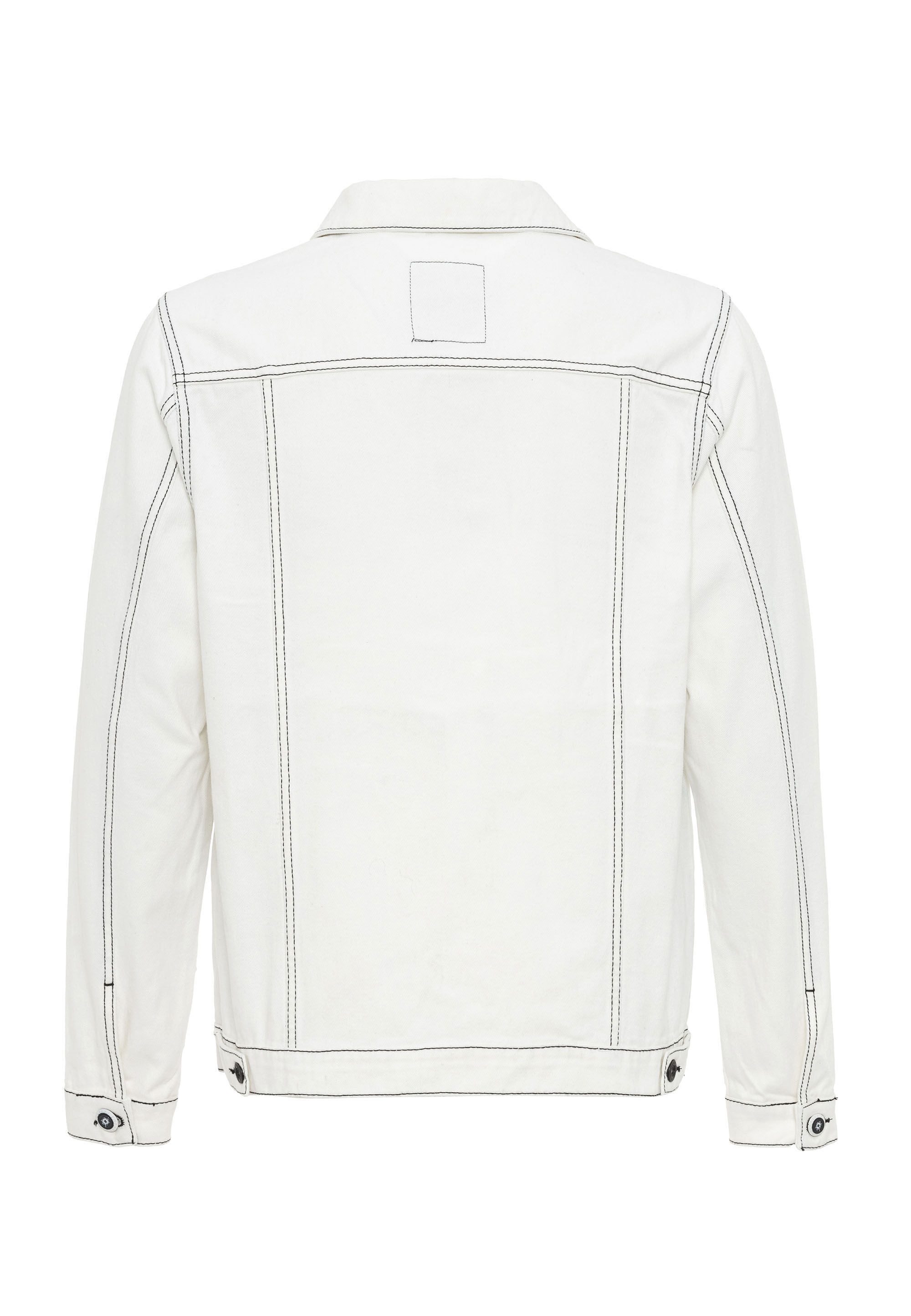 Cipo & Baxx Jeansjacke CJ289 mit Knopfleiste – Bild 4 von 5