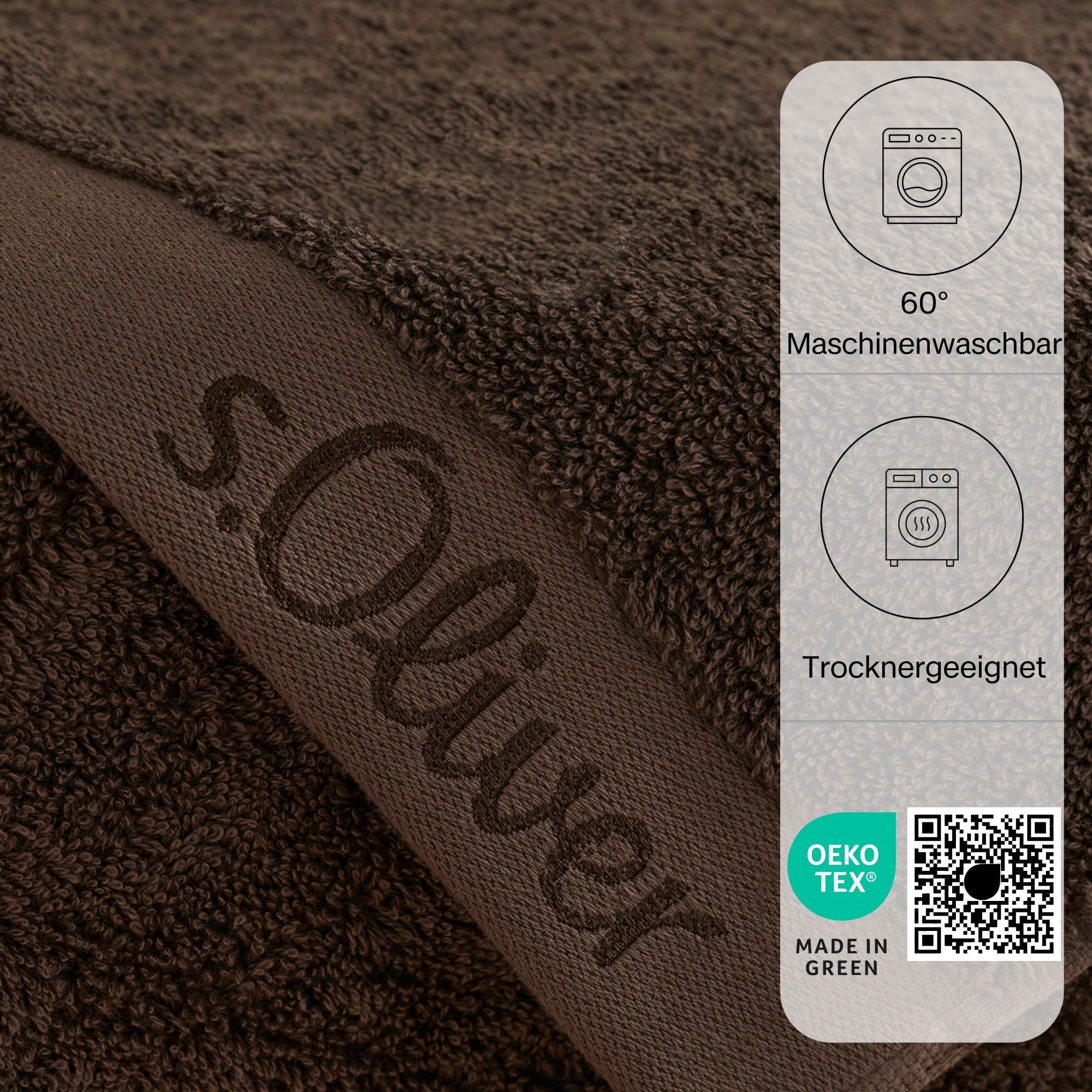 s.Oliver Gästehandtuch s.Oliver, Premium Qualität, 600 gr/m², auch als Sets erhältlich, Walkfrottier (1-St), große Farbauswahl, auch als Duschtuch, Waschhandschuh, Handtuch