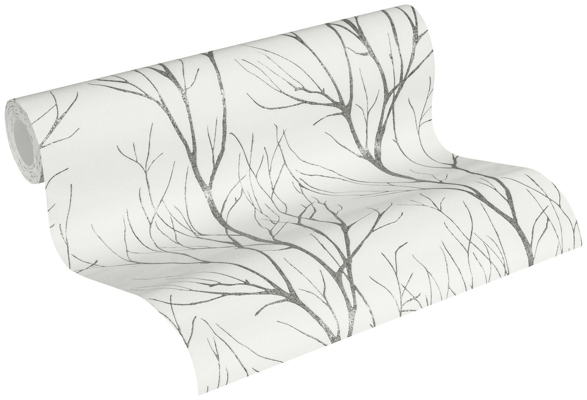 A.S. Création Vliestapete Attractive 2 Tapete Äste, strukturiert, gemustert, matt, neutral, (1 St), Waldtapete Äste Baumtapete strukturiert Tapeten Flur Design Wandtapete. Reduzierter Preis € 21,49. Unverbindliche Preisempfehlung € 38,95, (€ 4,03 pro 1 qm)