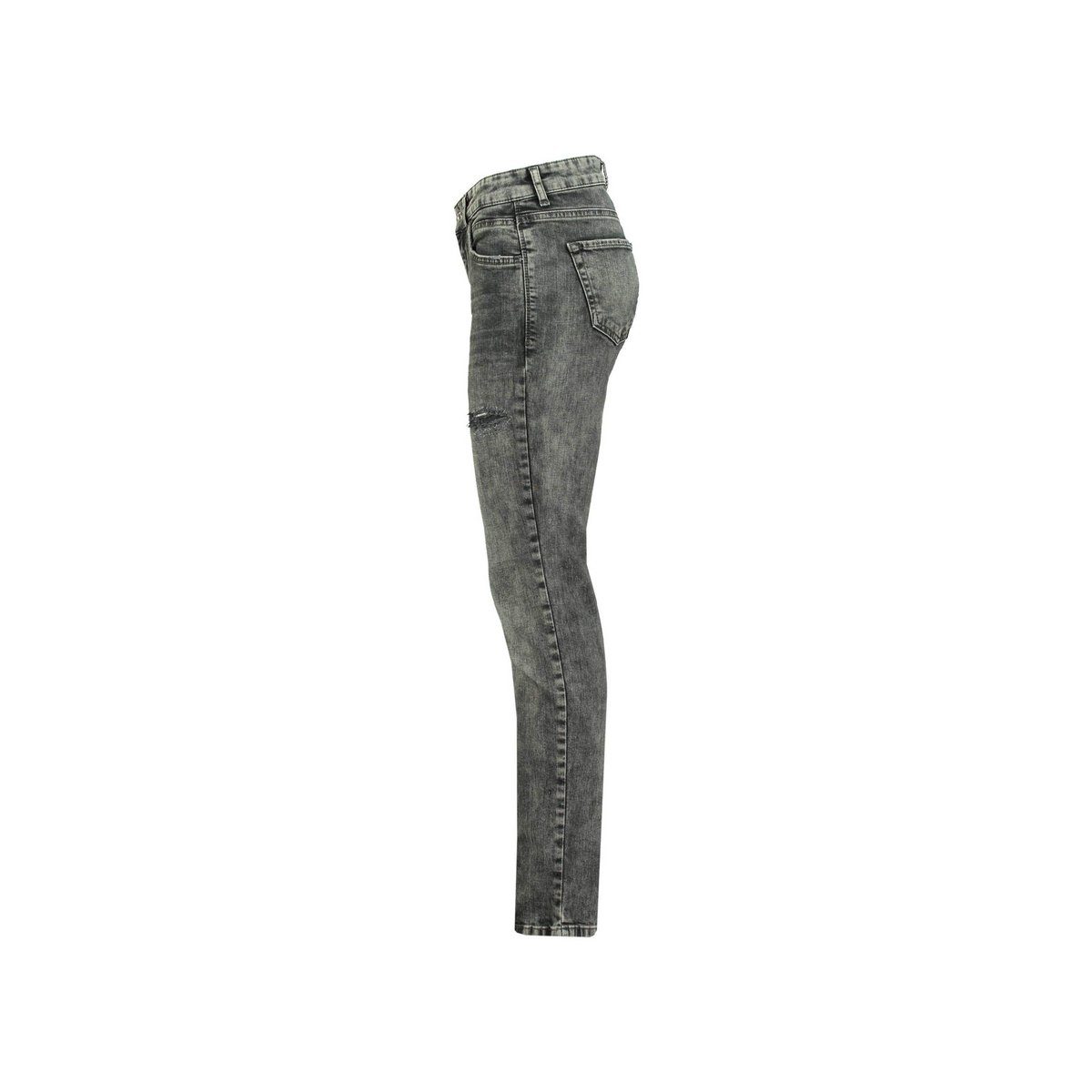 MAC 5-Pocket-Jeans grau (1-tlg)