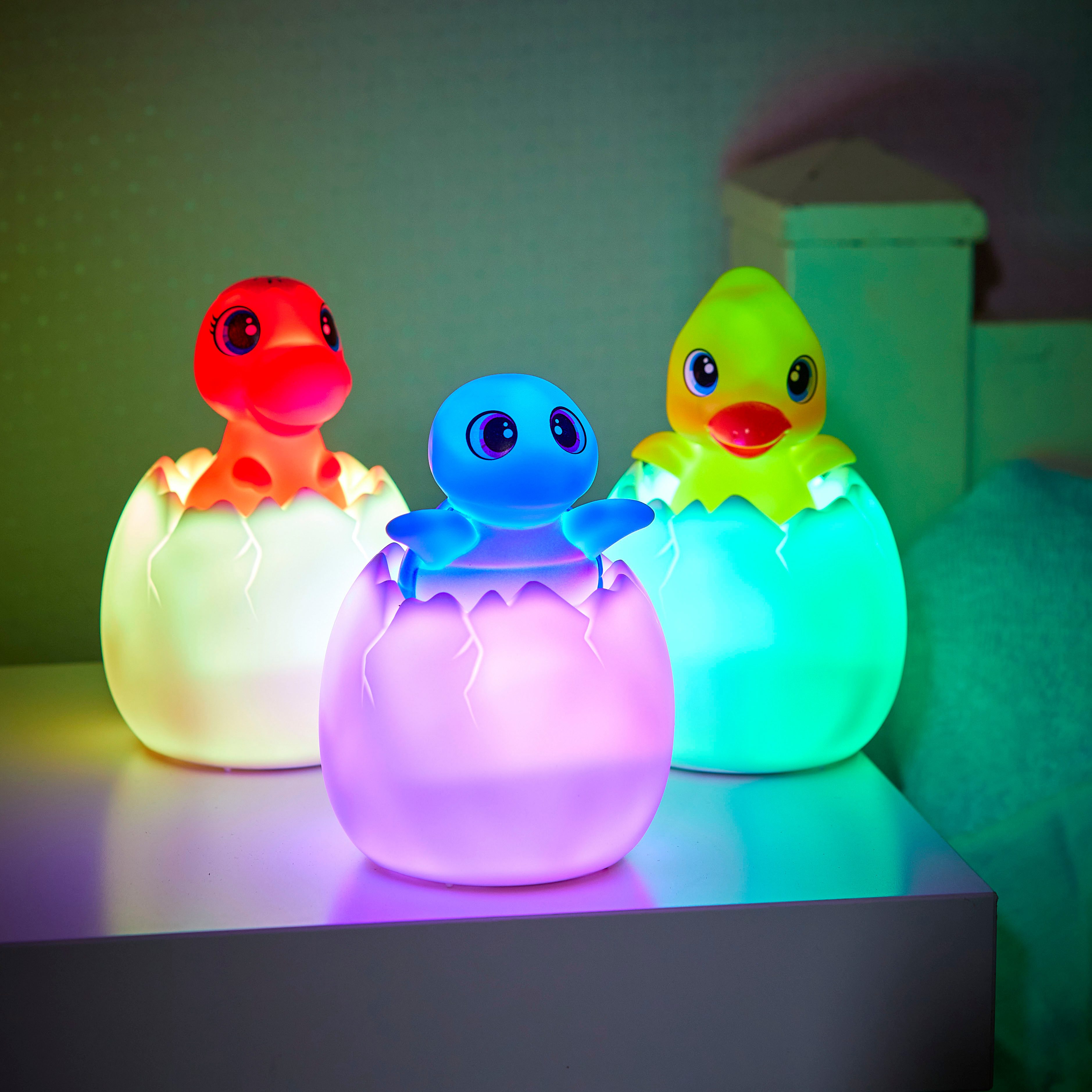 Northpoint LED Nachtlicht LED Akku Kindernachtlicht mit 130 Melodien Fernbedienung