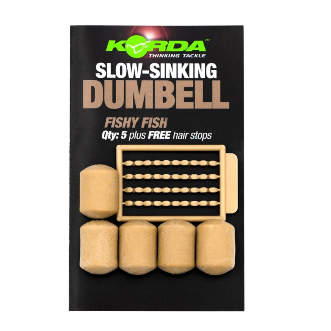Korda Kunstköder Korda Slow Sinking Dumbell Fishy Fish - Künstliche Karpfenköder