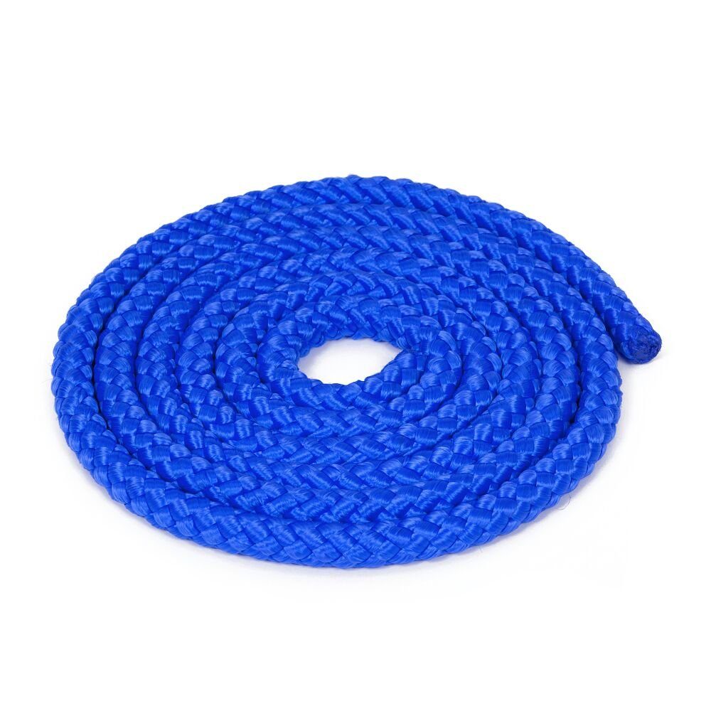 Sport-Thieme Springseil Springseil Fitness Rope, Noch intensiveres Training durch höheres Gewicht Blau, 400 g | Springseile