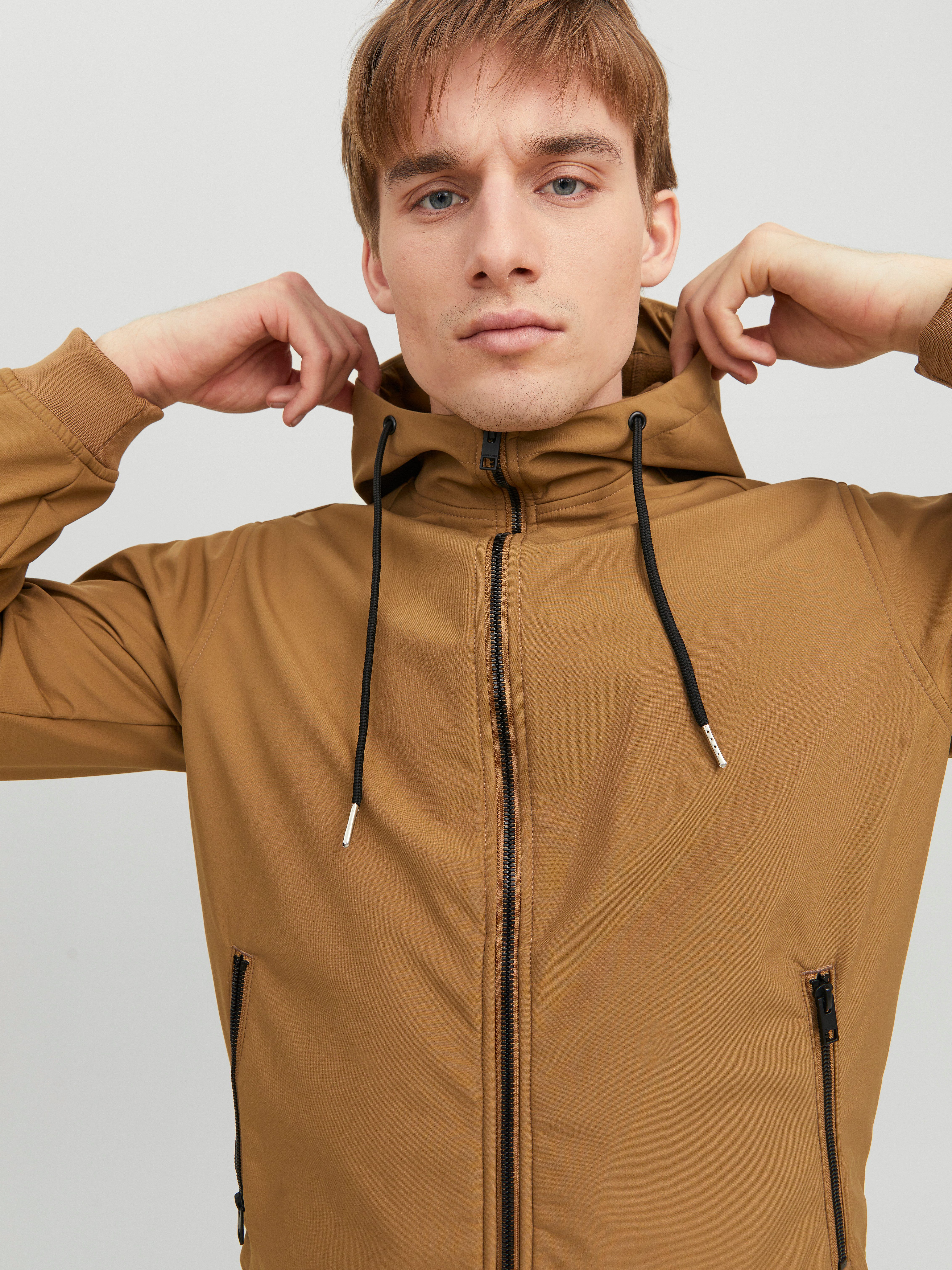 Jack & Jones Softshelljacke JJEBASIC mit wasserabweisender Funktion Kunstfaser, regular fit