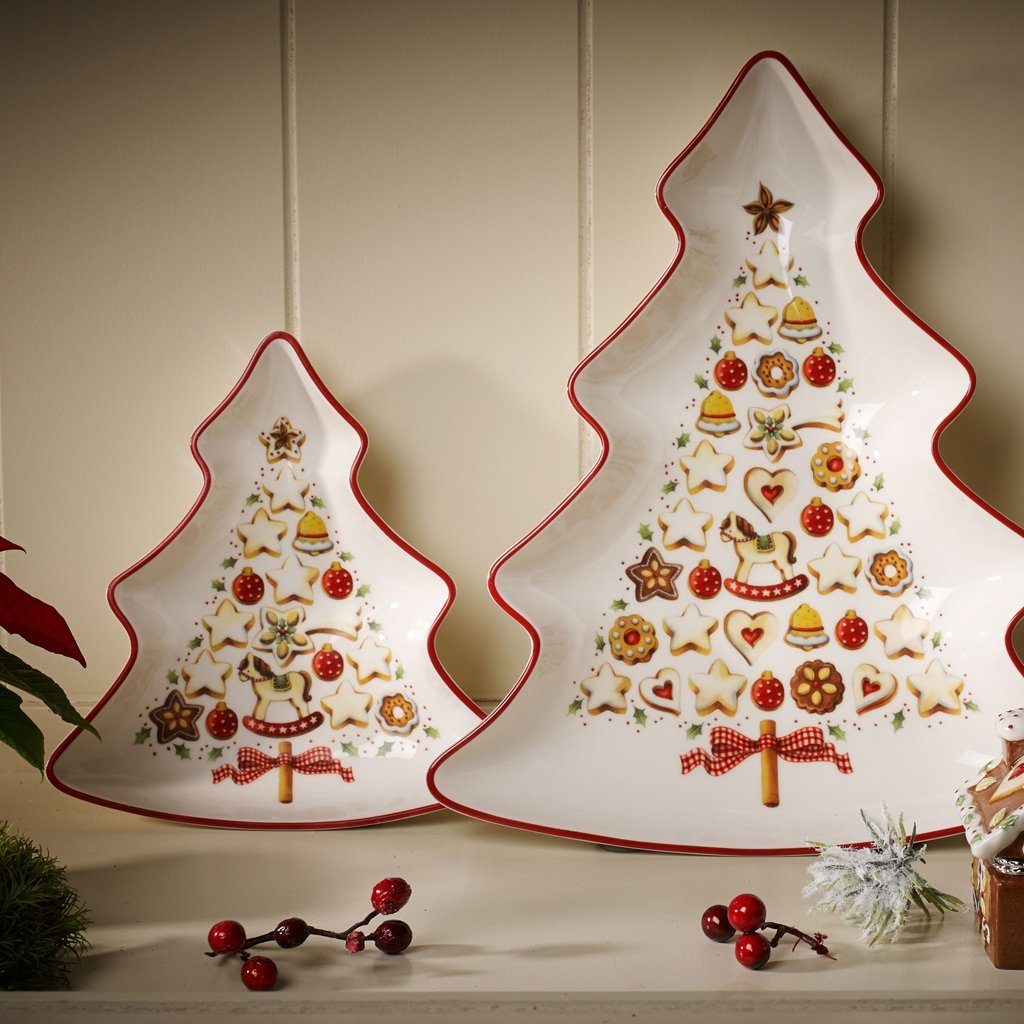 Villeroy & Boch Müslischale Winter Bakery Delight kleine Baumschale, Porzellan, (1-tlg), Premium Porcelain, 1 Stck, Handw., mikrow.sicher