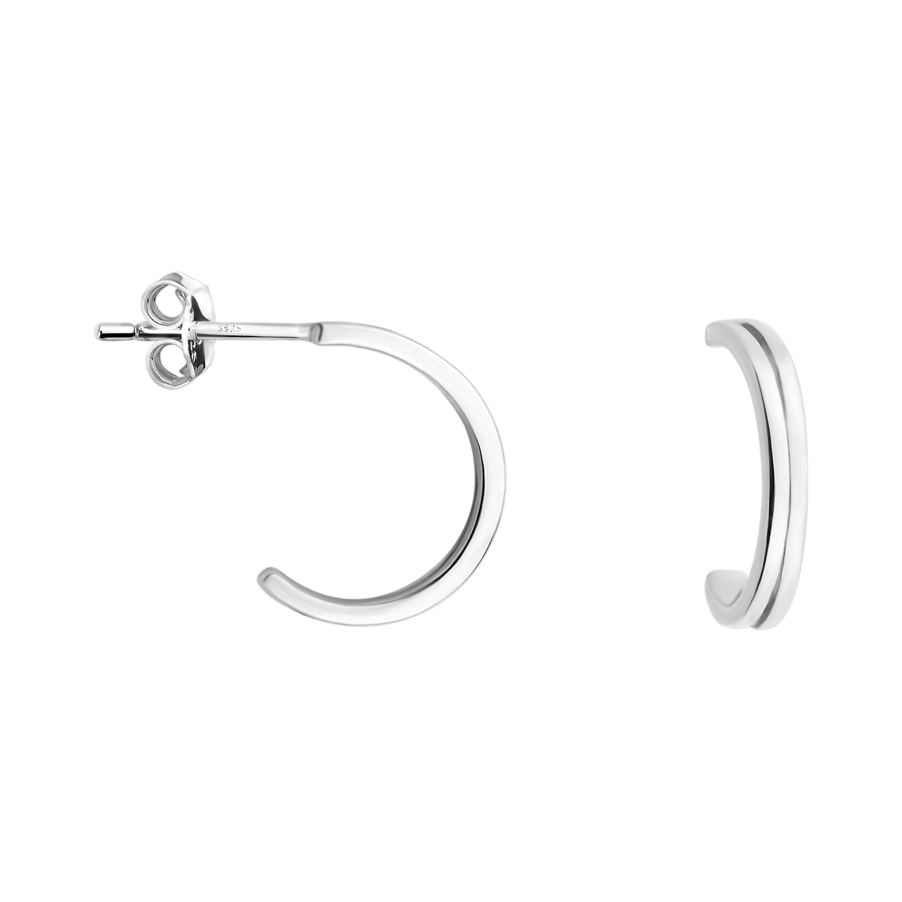 Sofia Milani Paar Creolen Zwilling, 925 Silber Damen Schmuck - E1231 günstig online kaufen