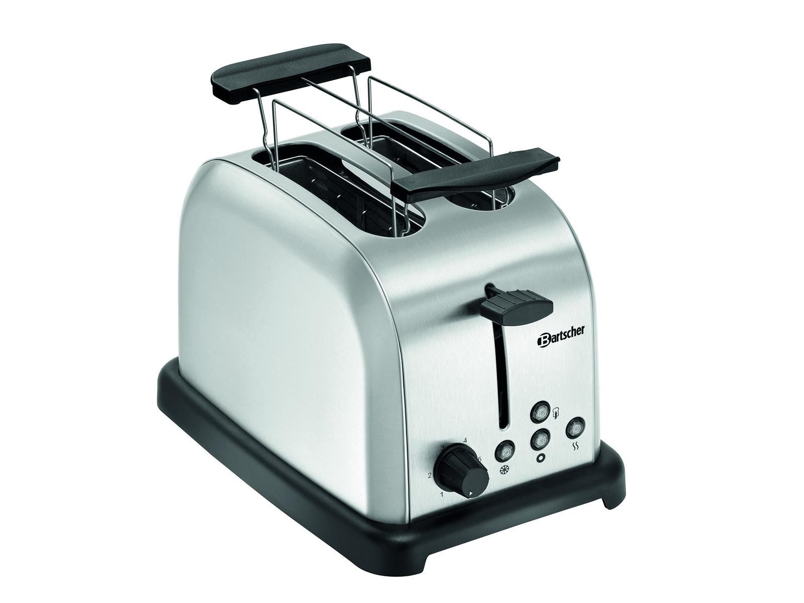 Bartscher Тостеры Тостеры TBRB20, Edelstahl gebürstet, 100373