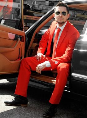 Opposuits Kostüm Red Devil, Ausgefallene Anzüge für coole Männer