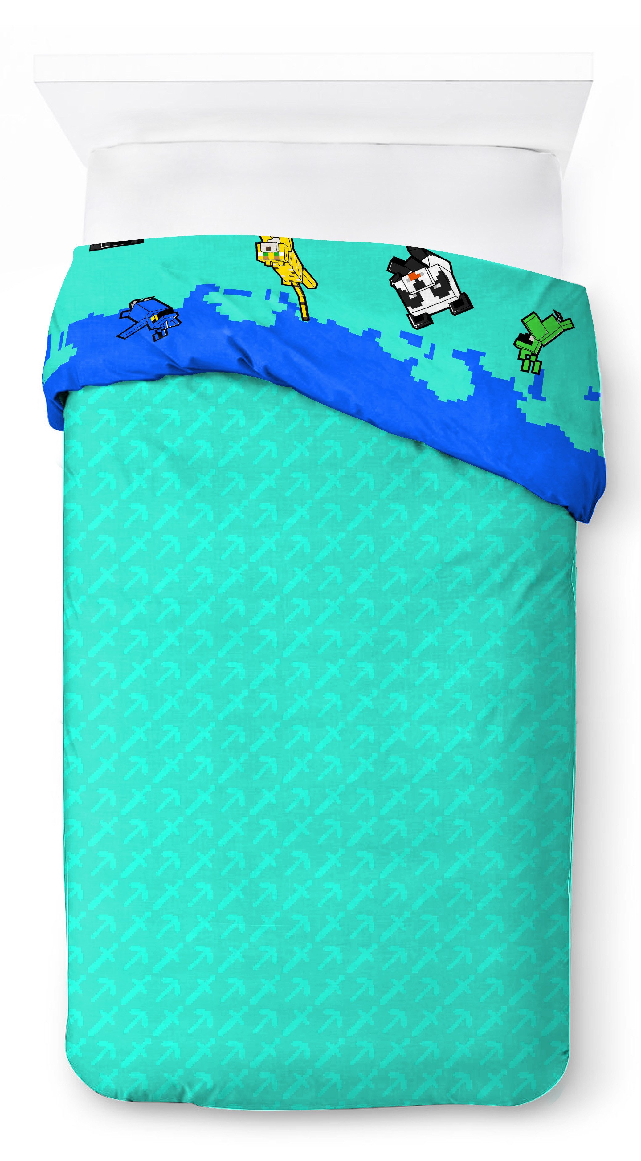 Minecraft Kinderbettwäsche Minecraft Creative, Linon, 2 teilig, 100% Baumwolle