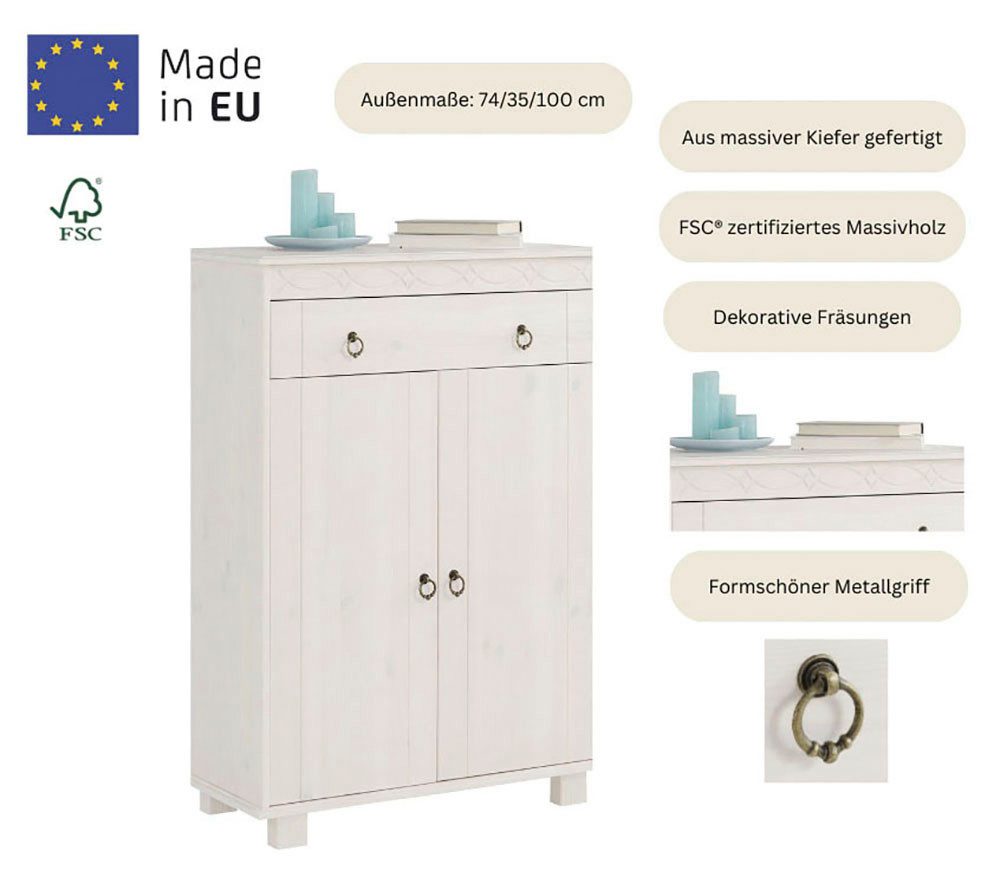 OTTO home Kommode Indra, 74 cm breit