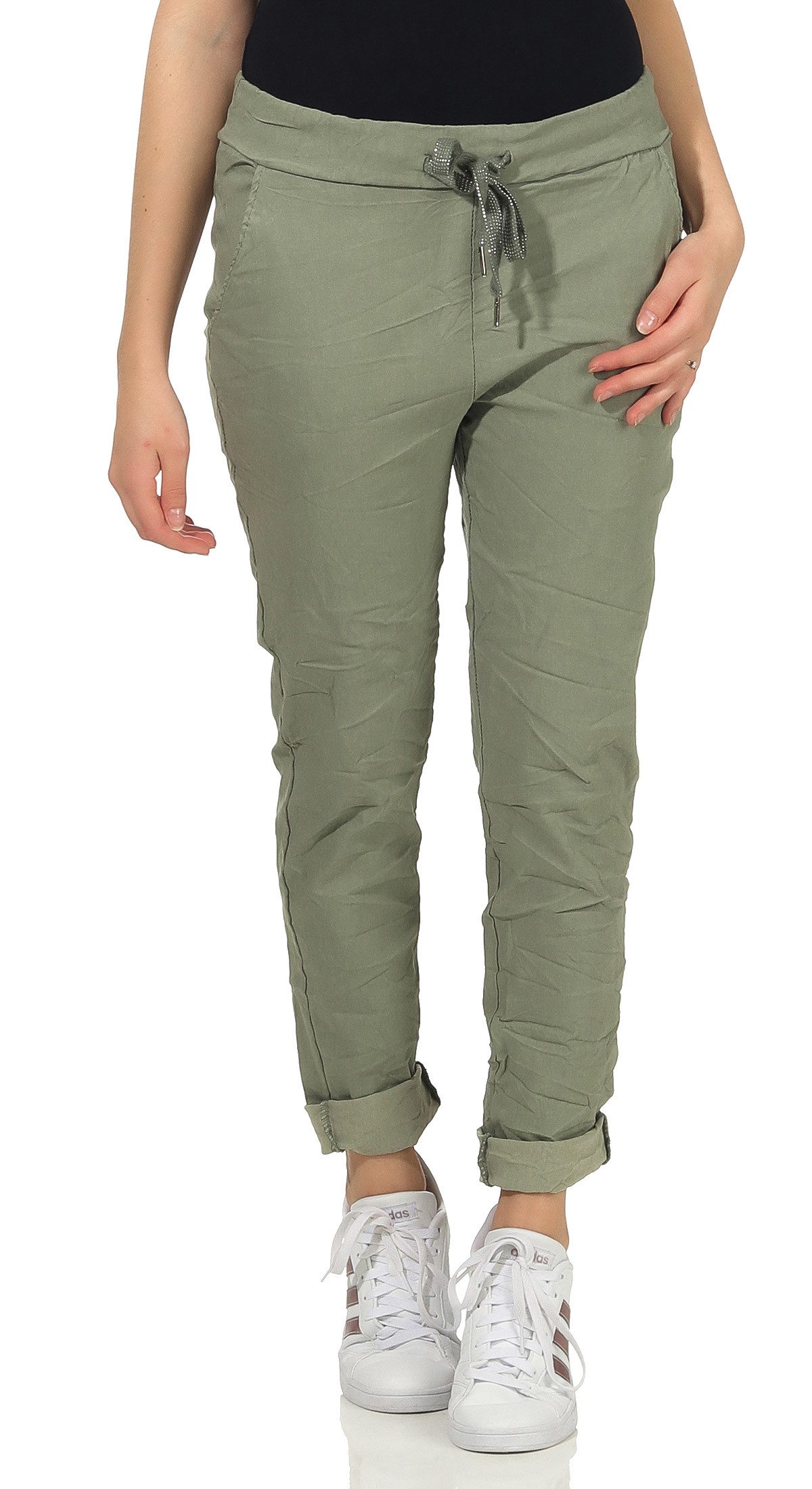 simaranda Jogginghose Damenhose 10 Oliv