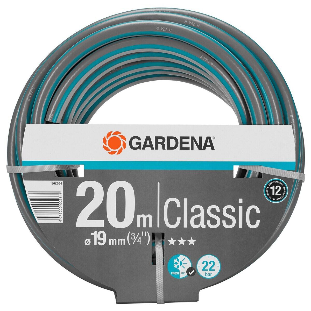 GARDENA Gartenschlauch 18022-20, 19 mm (3/4), 20 m