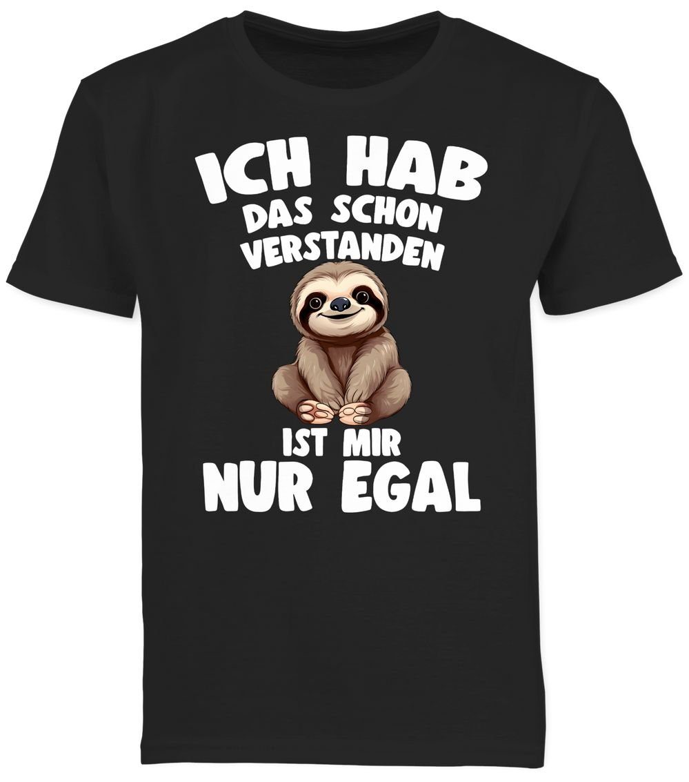 T-Shirt Ich hab das schon verstanden ist mir nur egal I Lustiger Spruch Faulti