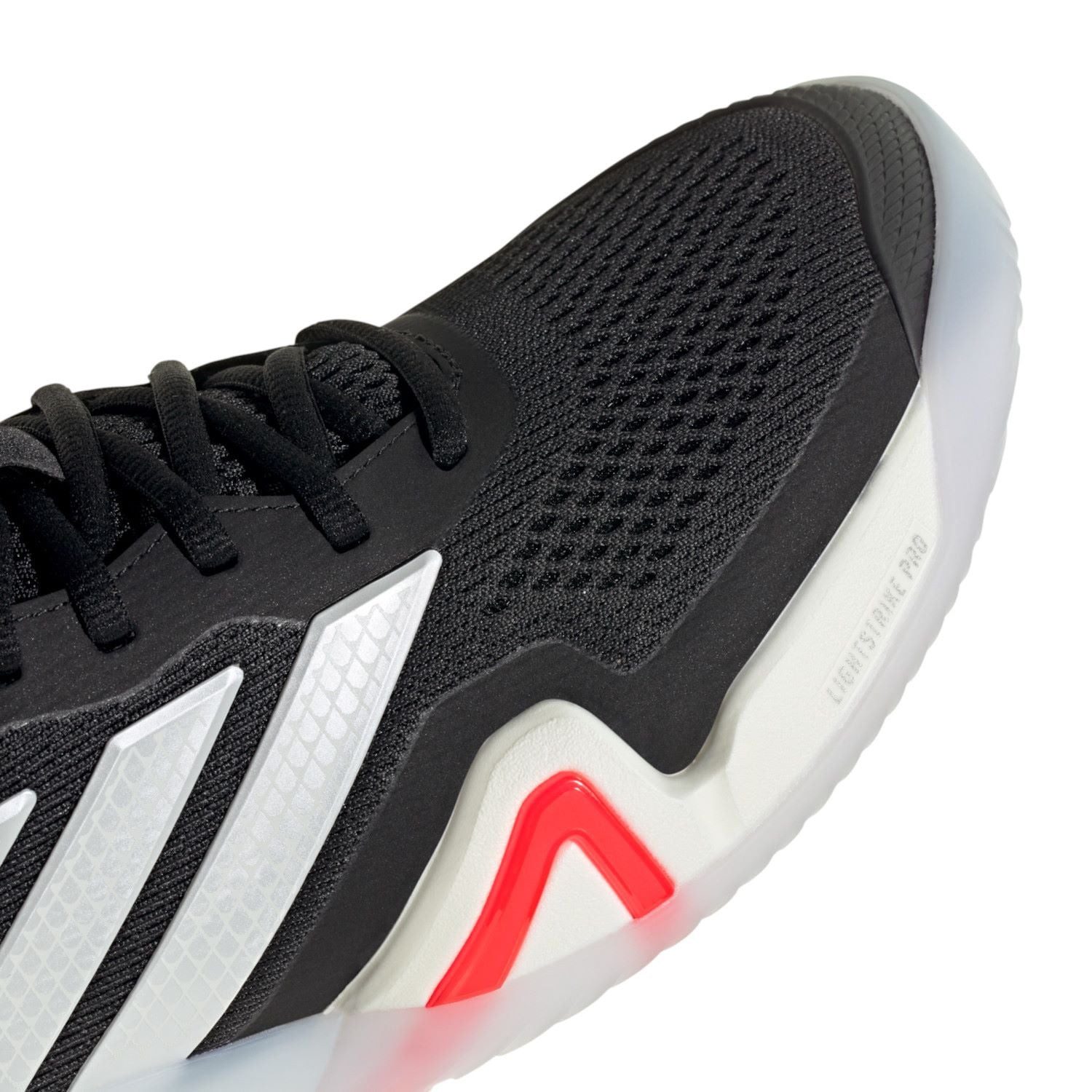 adidas Performance Barricade 14 Allcourt/Stabil schwarz/weiss/rot Herren Tennisschuh
