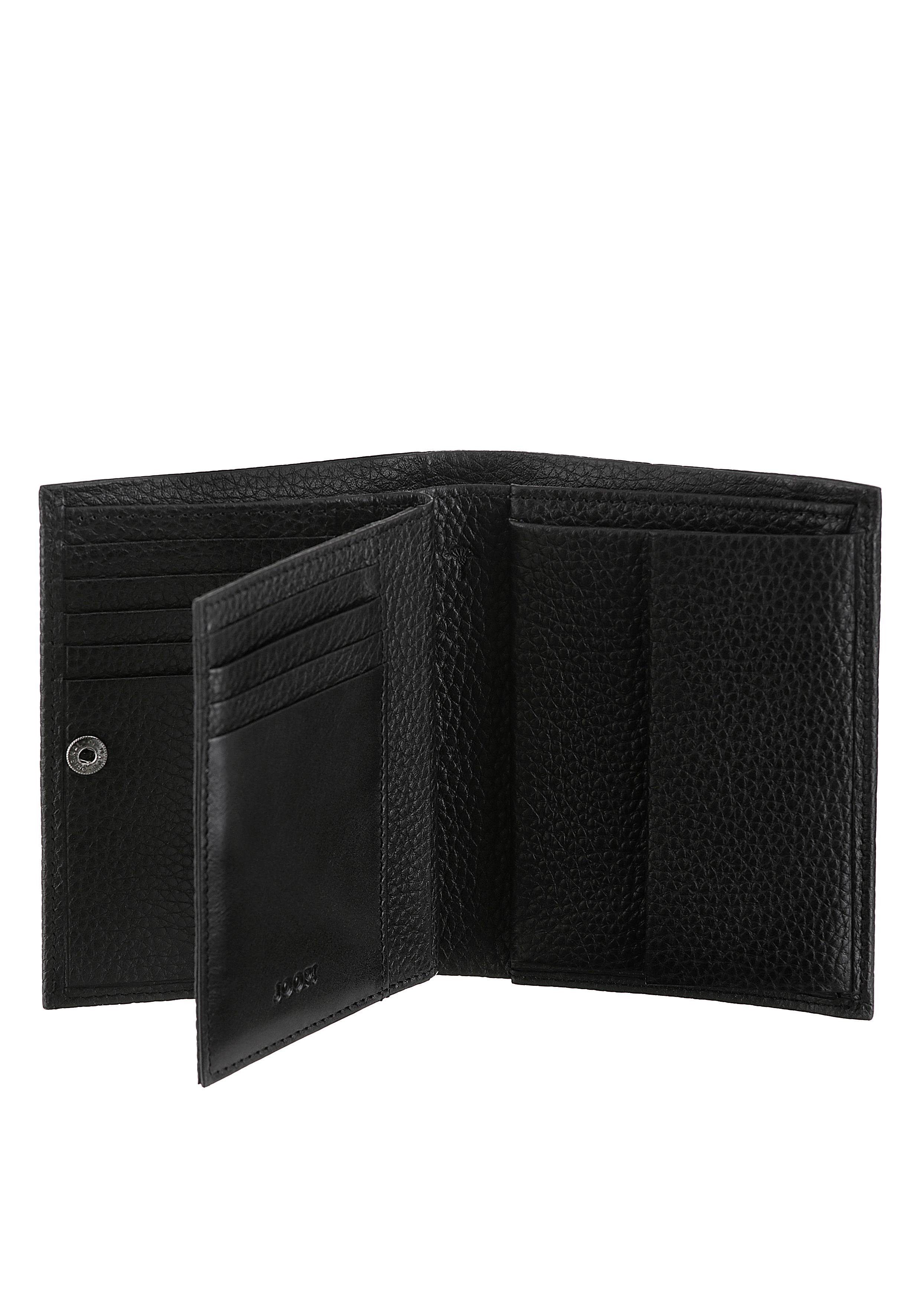 Joop! Geldbörse Cardona Ladon schwarz Leder BillFold aus hochwertigem im Design V8, zeitlosen