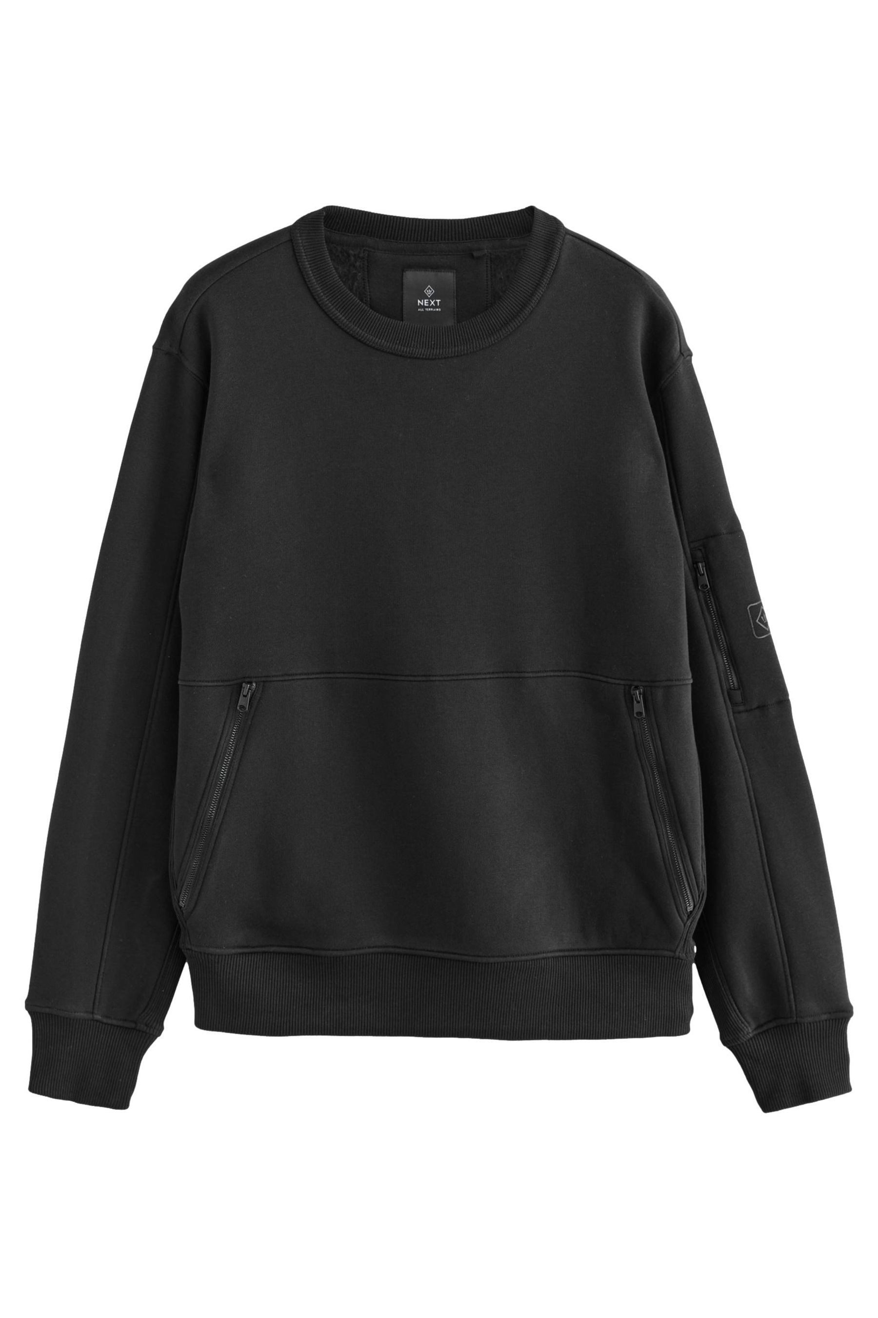 Next Sweatshirt Utility-Hoodie, Rundhalssweatshirt (1-tlg) günstig online kaufen
