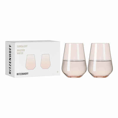 Ritzenhoff Becher »Fjordlicht Wasser 2er-Set 001«, Kristallglas, Made in Germany