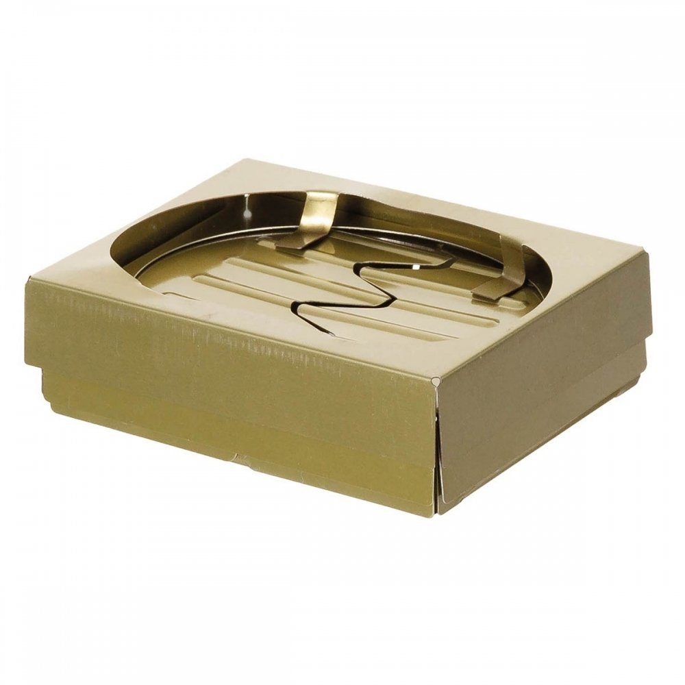 MFH Feuerstelle Mini Set 3-teilig - Klappkocher - gold