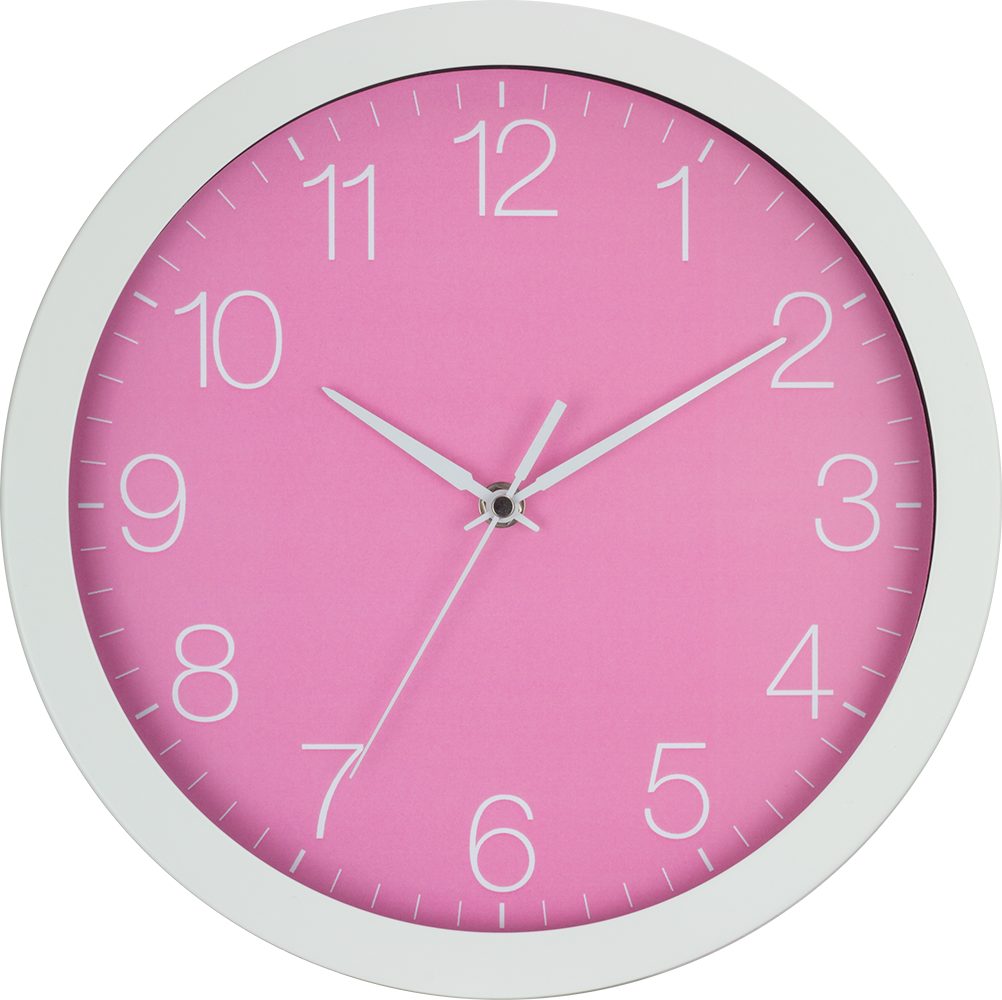 EUROTIME Wanduhr EUROTIME Quarzwanduhr mit schleichender Sekunde