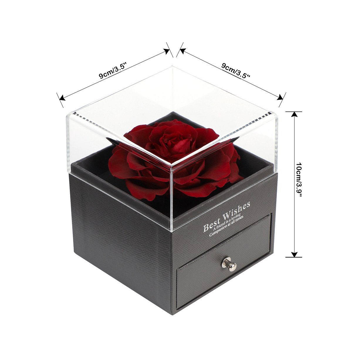 Kunstblume Konservierte Rosen, für Weihnachten Valentinstag Jahrestag vorsc günstig online kaufen