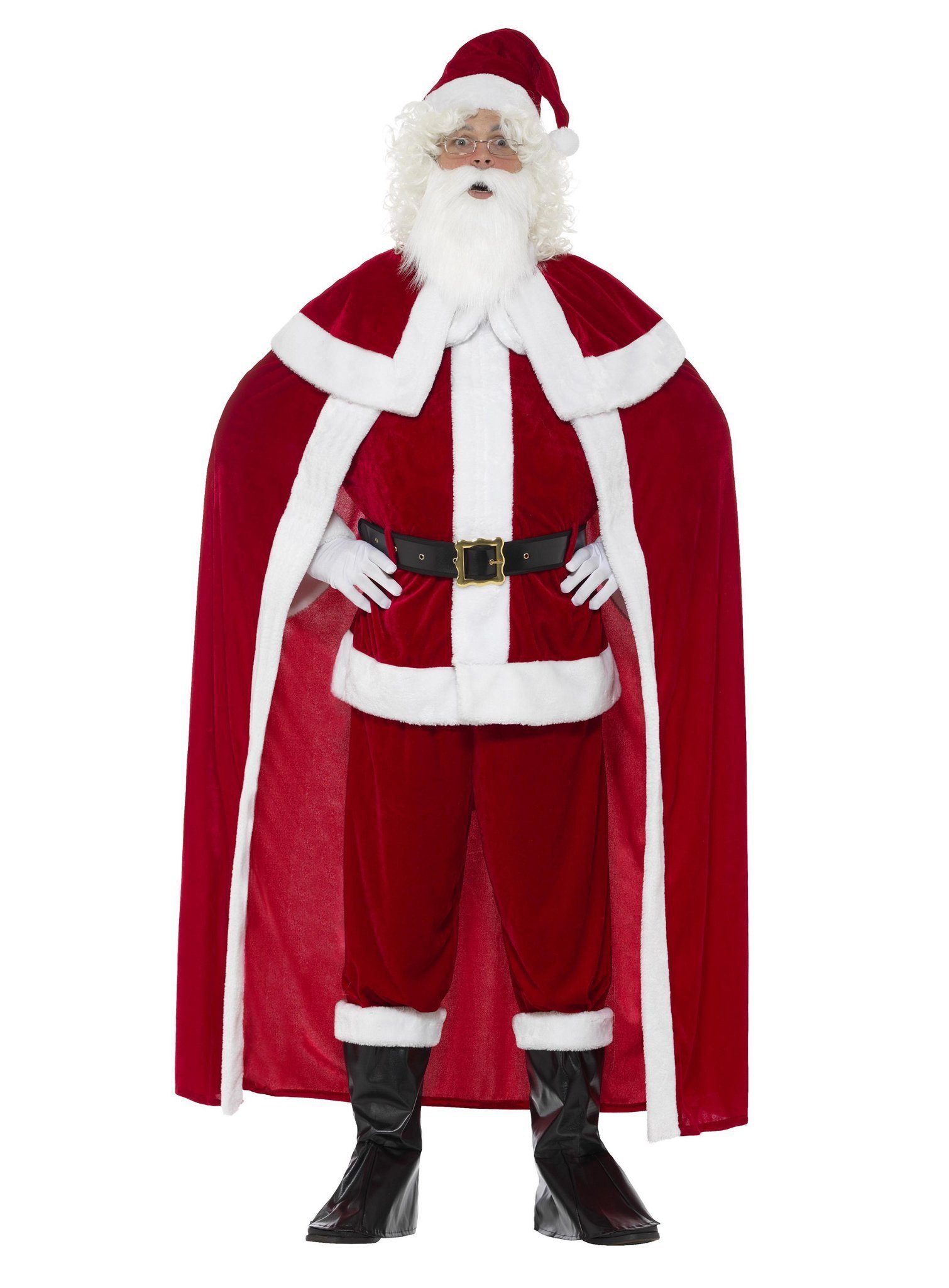 Smiffys Kostüm Lieber guter Weihnachtsmann, ... zieh dies schöne Kostüm Dir an!