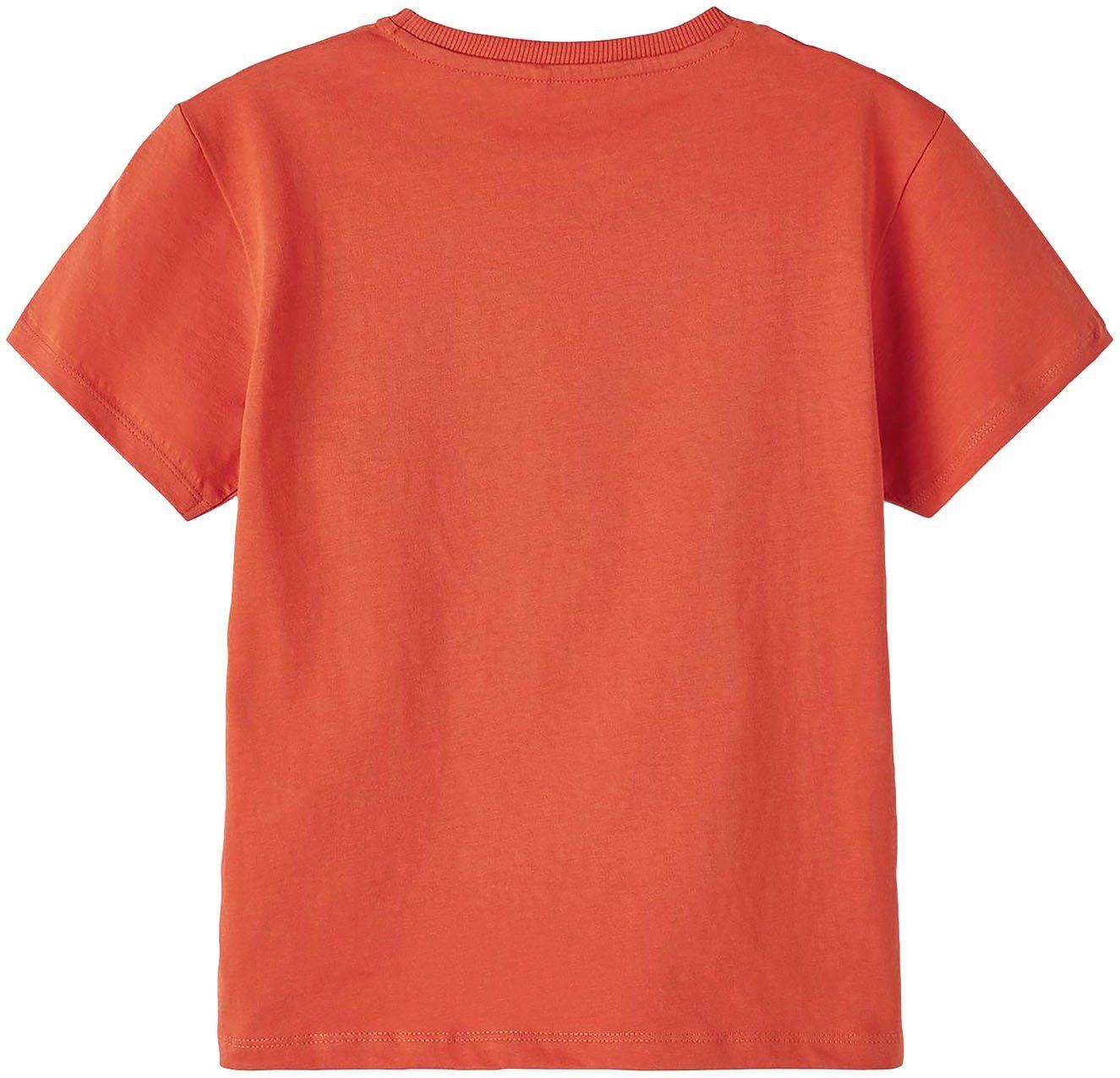 Name It Kurzarmshirt PB Burnt SS TOP NKMBERT Ochre