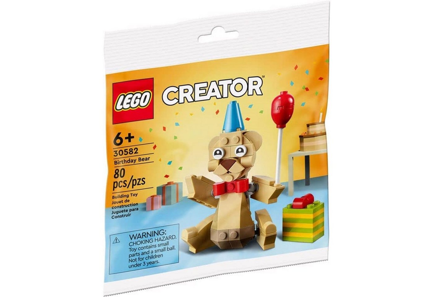LEGO® 30582 Creator Geburtstagsbär Konstruktionsspielsteine