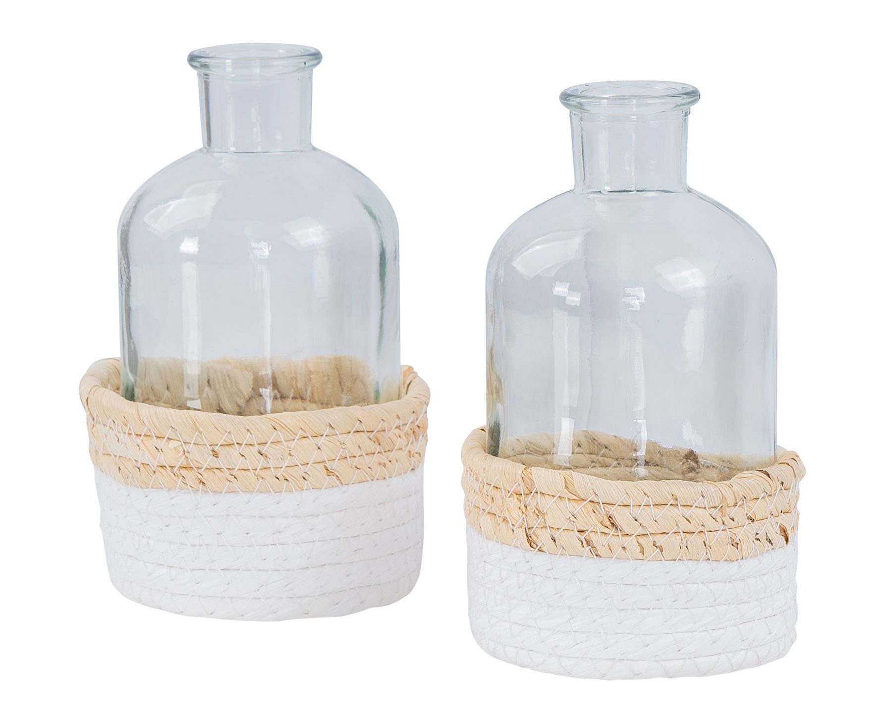 Levandeo® Dekovase, 2er Set Vase Transparent günstig online kaufen