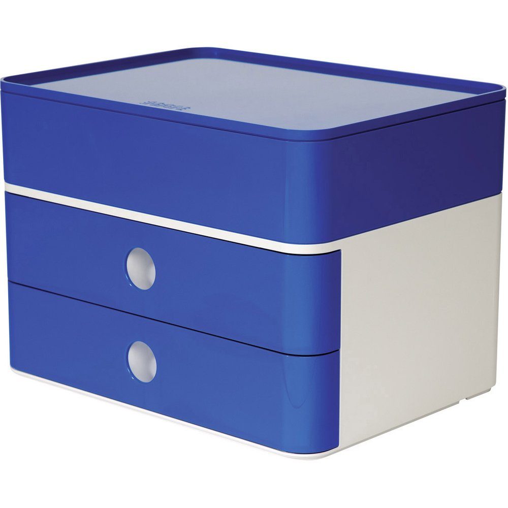 ALLISON Weiß, Royalblau Anza SMART-BOX PLUS 1100-14 Schubladenbox HAN HAN Schubladenbox