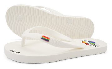 Flip Flop originals*pride Zehentrenner mit Details in Regenbogenfarben