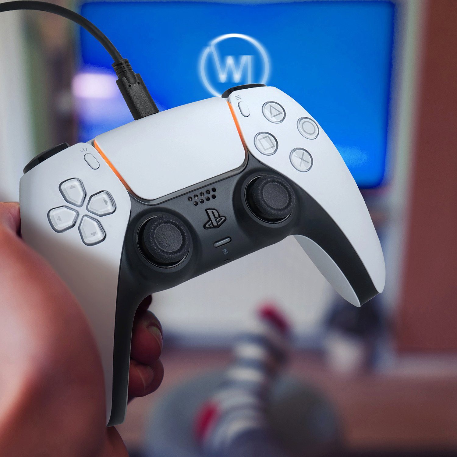Wicked Chili USB-C Ladekabel für PS5, XBOX X/S Controller Gaming-Controllerkabel, USB-C, USB-A (300 cm), Extra Lang, 3A Fast Charge, mit Knickschutz, Play & Cha – Bild 3 von 5