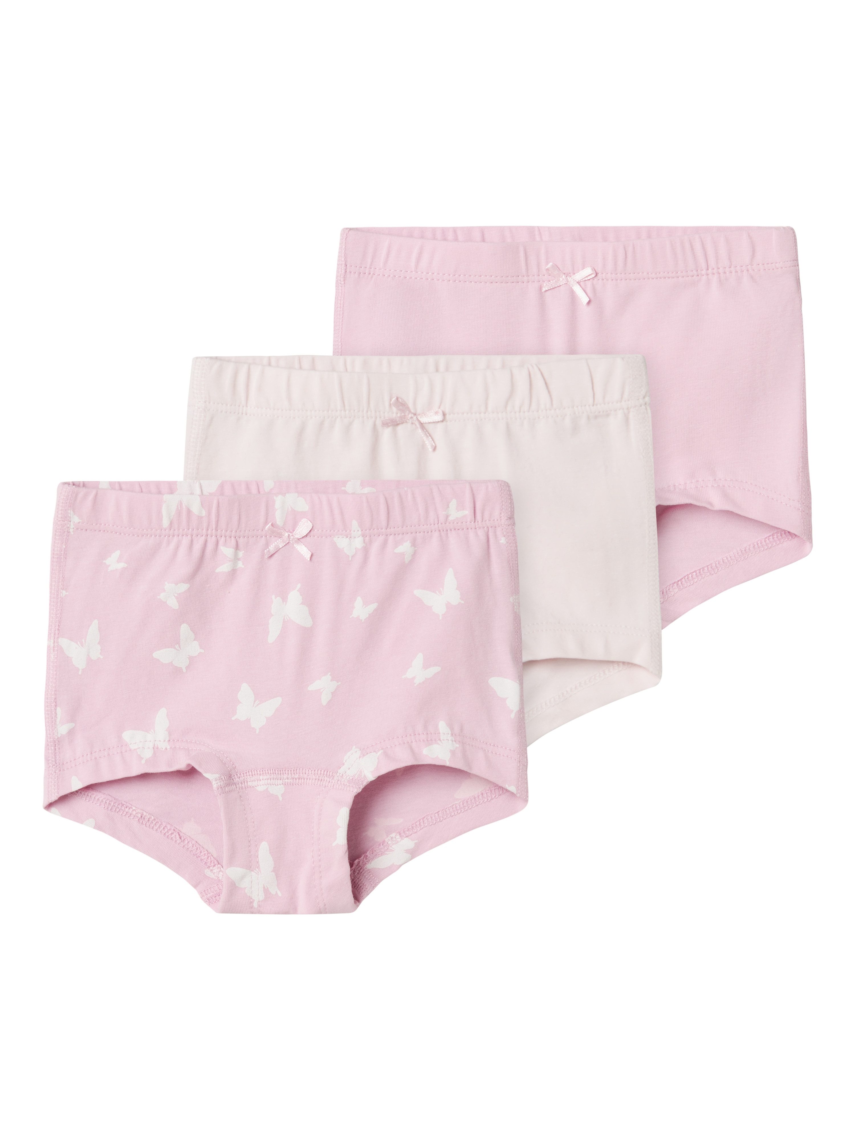 Name It Boxershorts NMFTIGHTS 3P PINK BUTTERFLY NOOS (Set, 3-St)