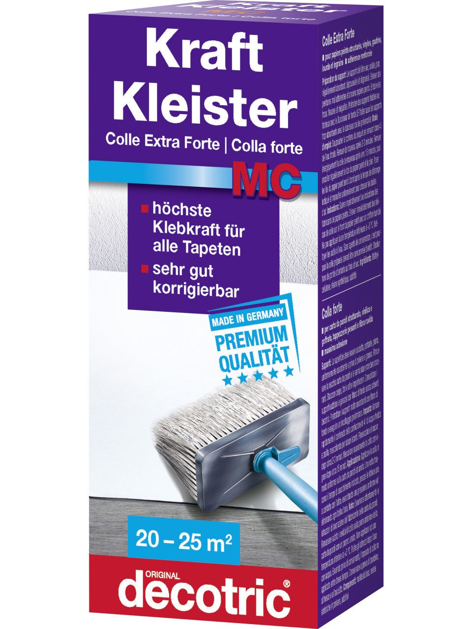 decotric® Kleister Decotric MC Rauhfaser Kraft-Kleister 200 g