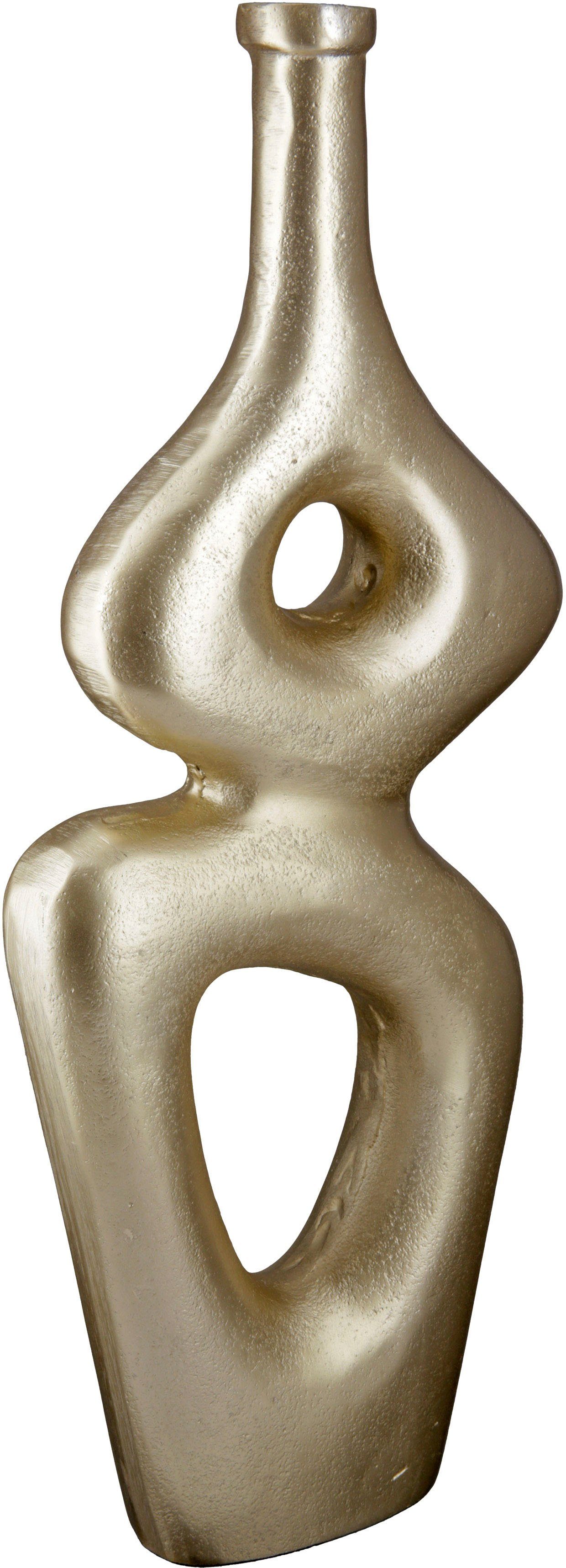 Formas by Gilde Vase Casablanca (1 St), Dekoobjekt Aluminium, aus Dekovase