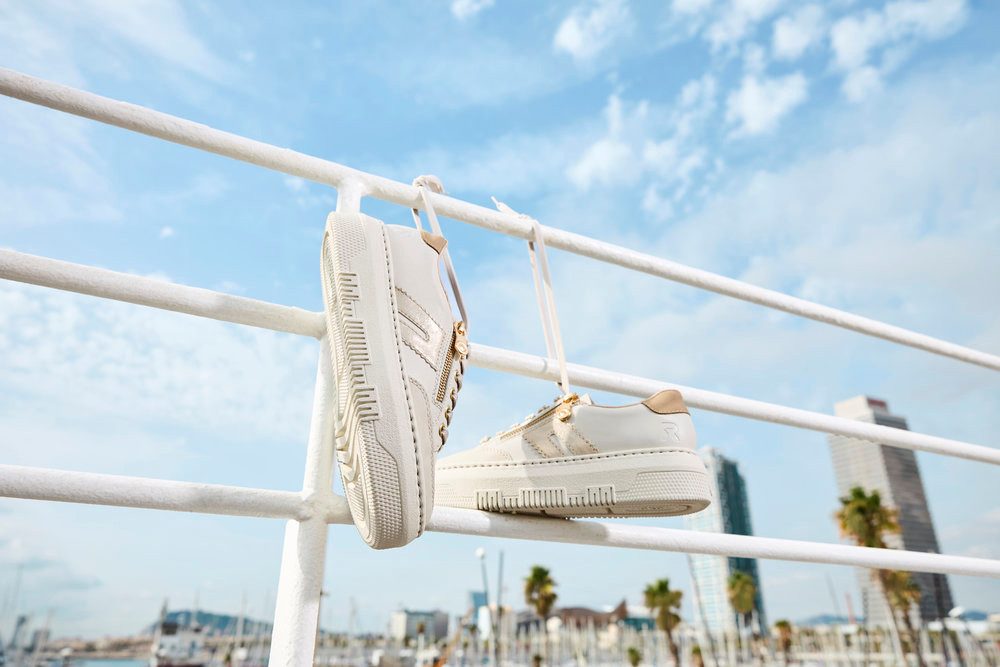 Rieker Plateausneaker Schnürschuh, Halbschuh, Freizeitschuh mit seitlichem Reißverschluss