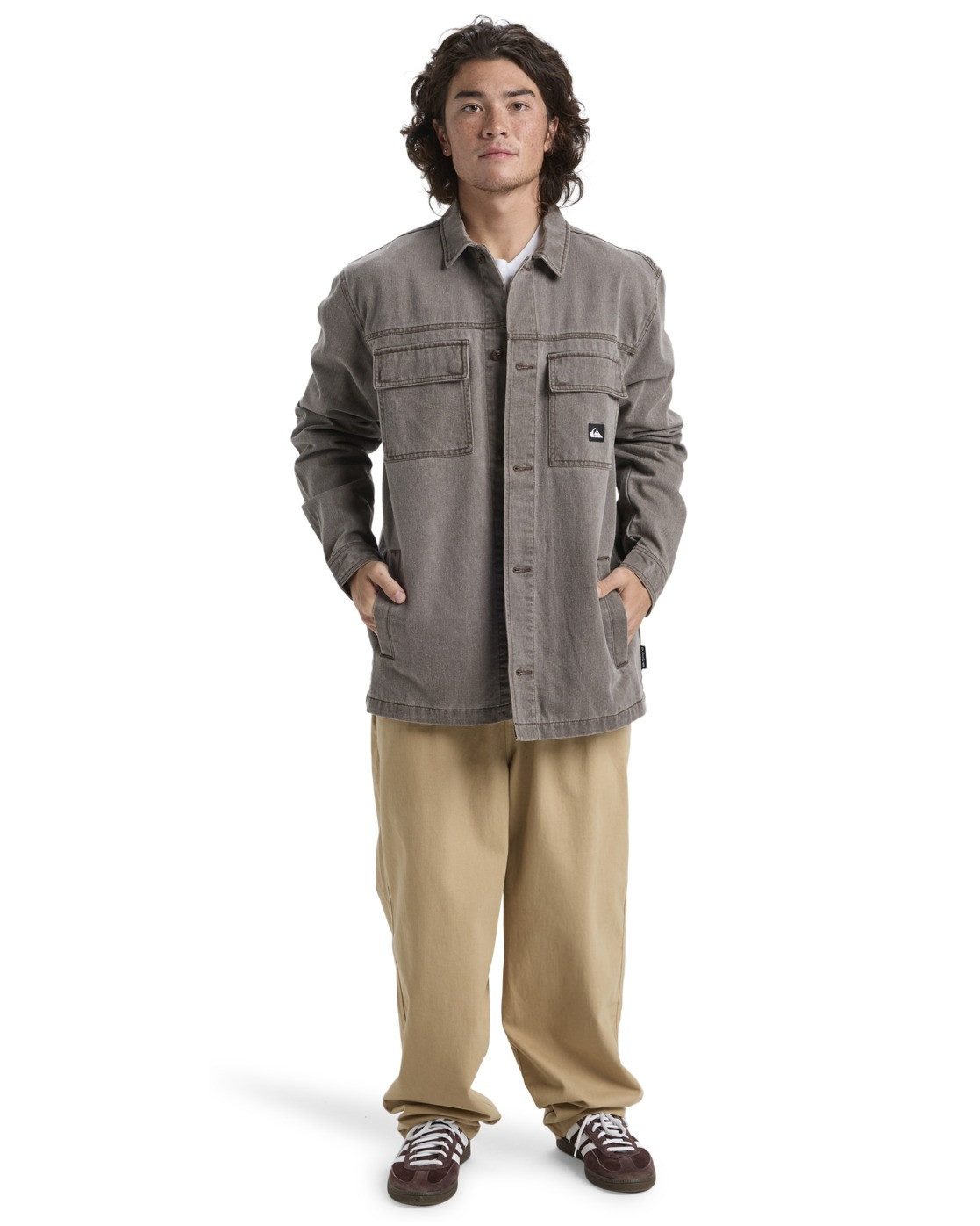 Quiksilver Langarmhemd Mohab Washed Twill